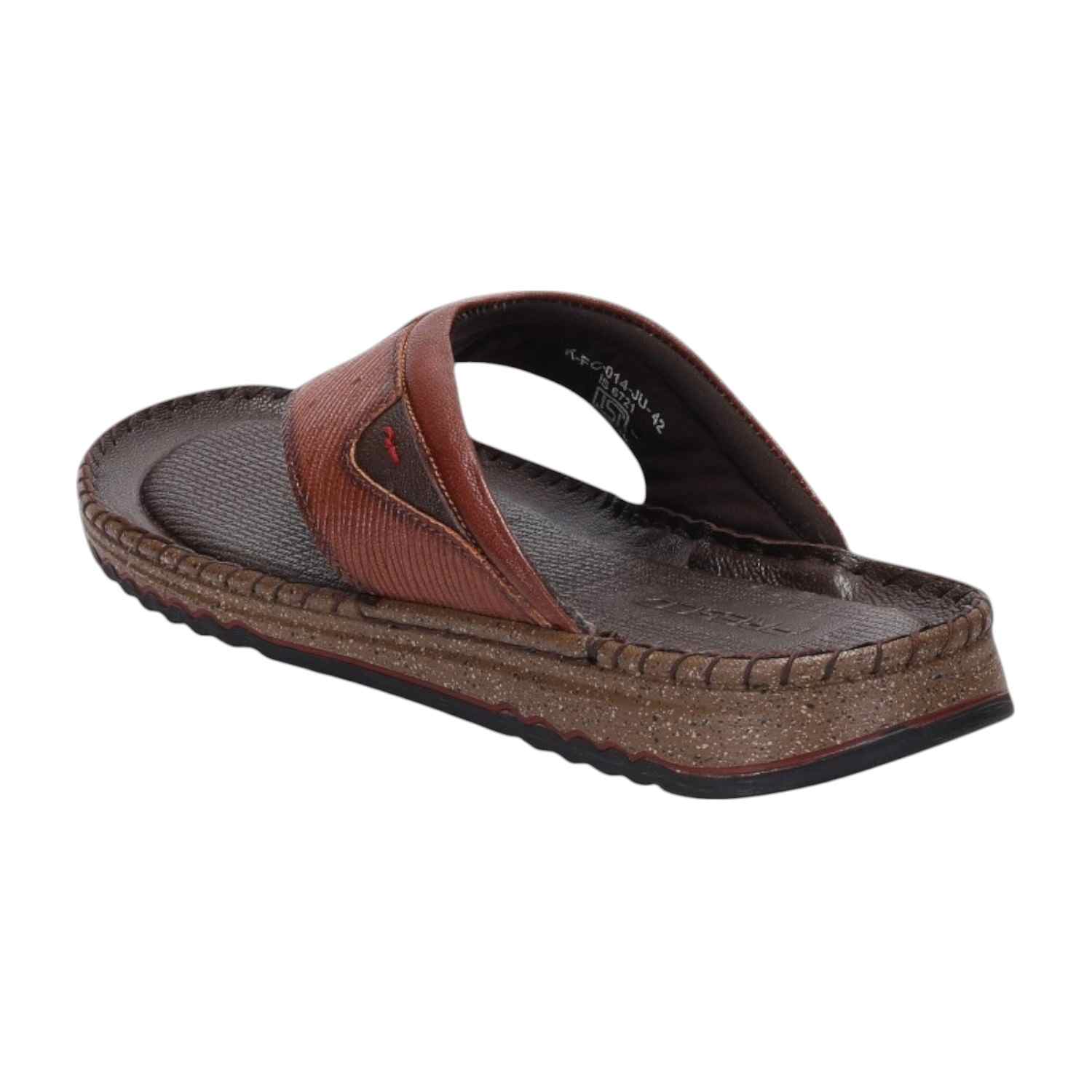 Men Tan Comfort Thongs