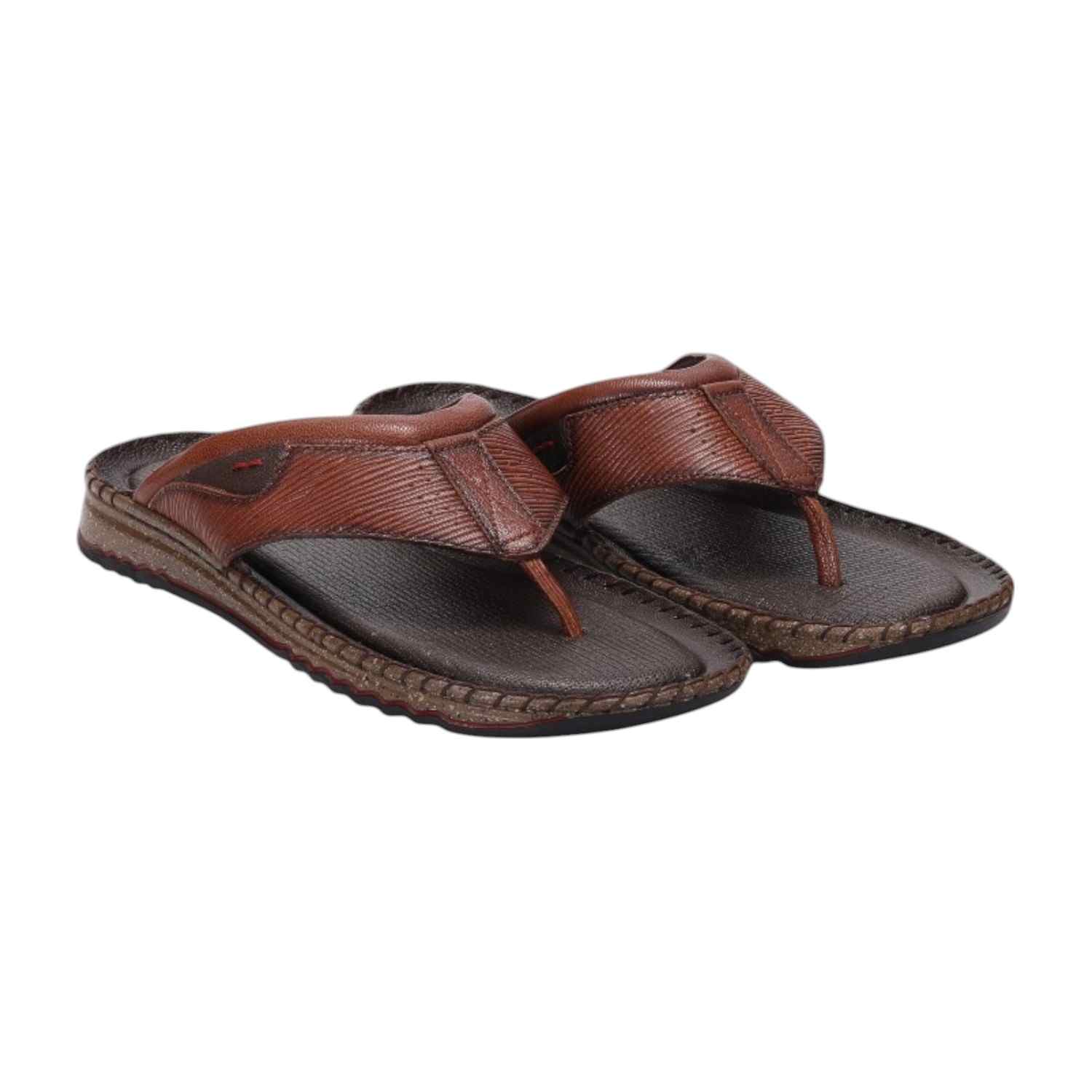 Men Tan Comfort Thongs