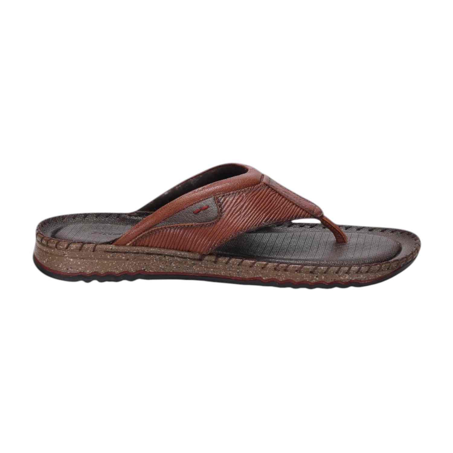 Men Tan Comfort Thongs