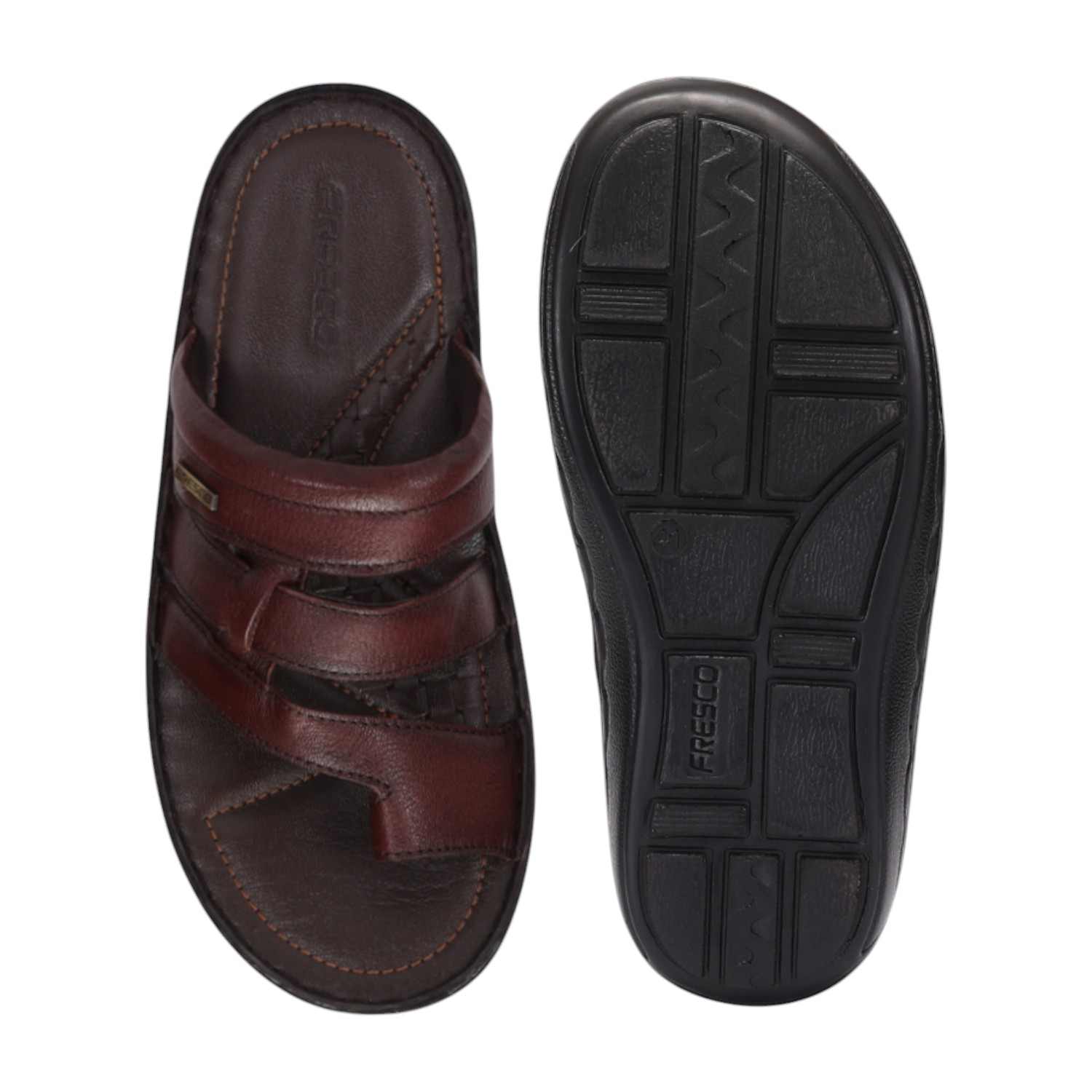 Men Bordo Comfort Chappal