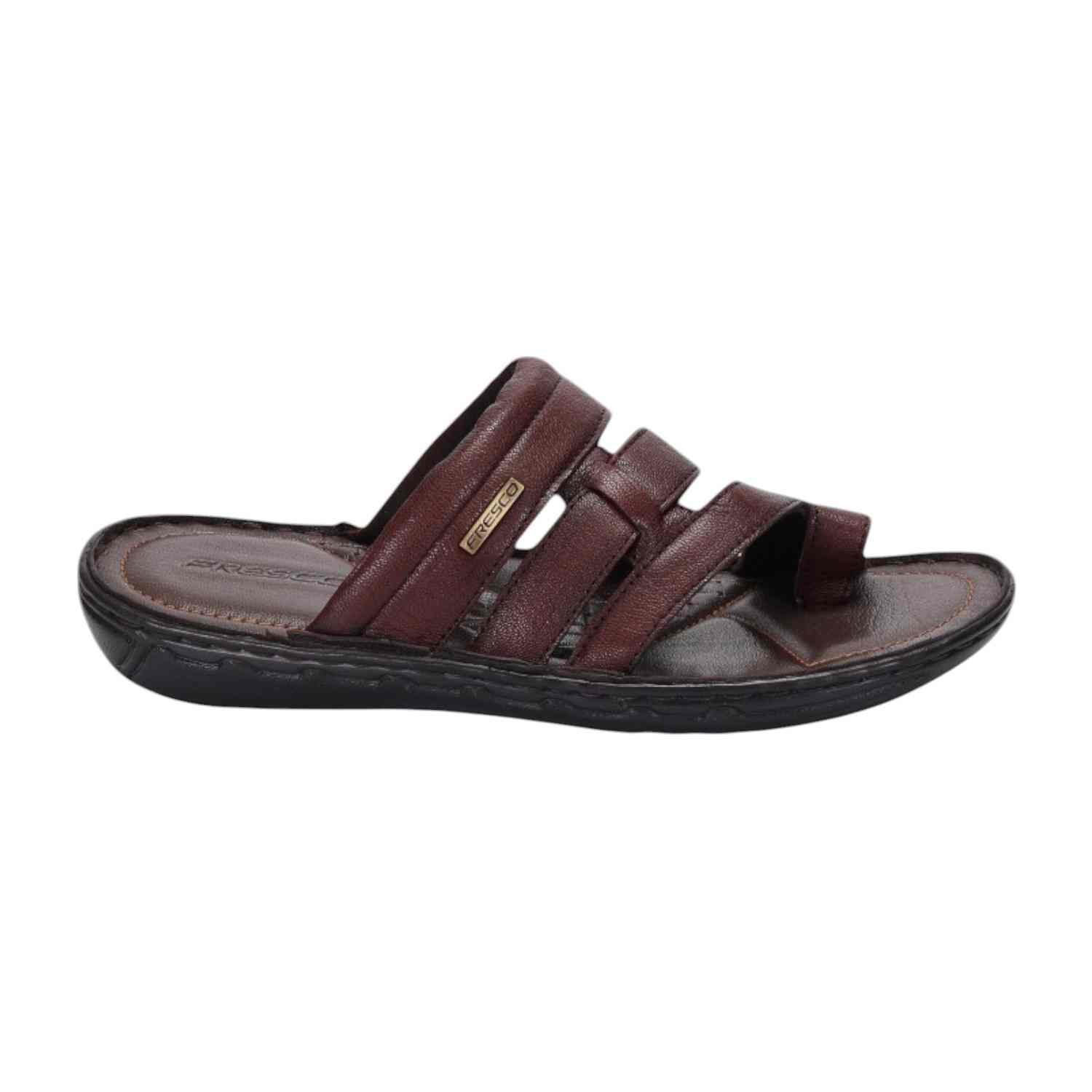 Men Bordo Comfort Chappal