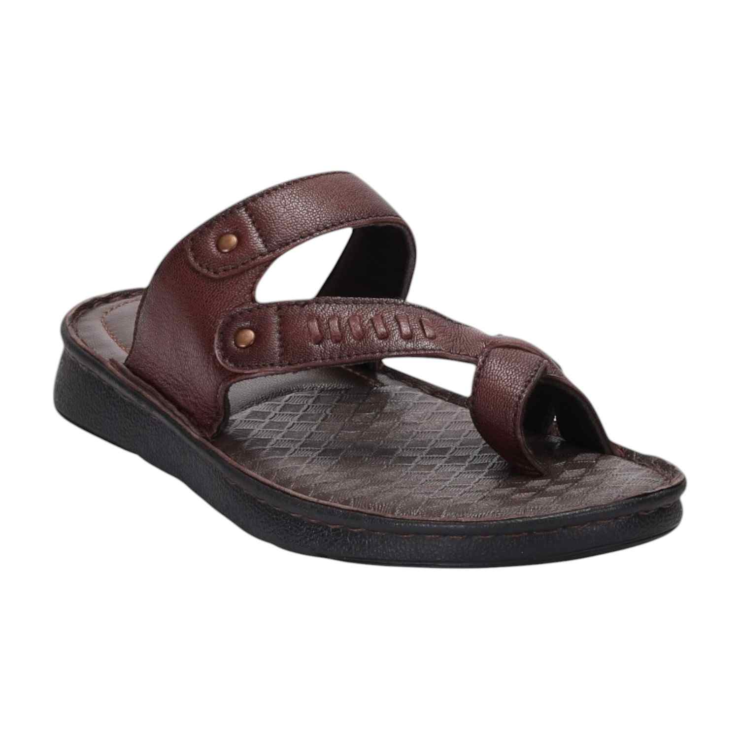 Men Bordo Comfort Chappal