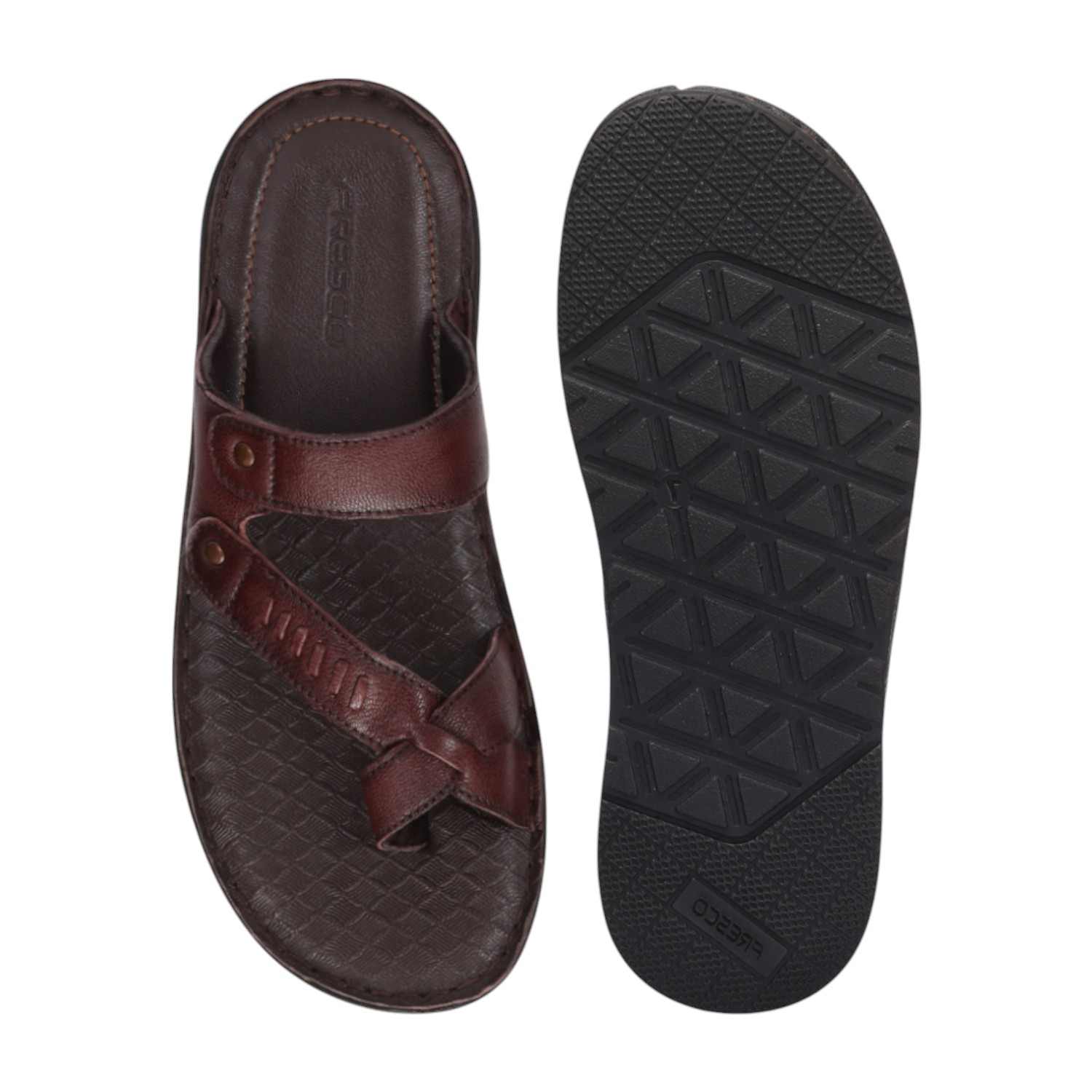 Men Bordo Comfort Chappal
