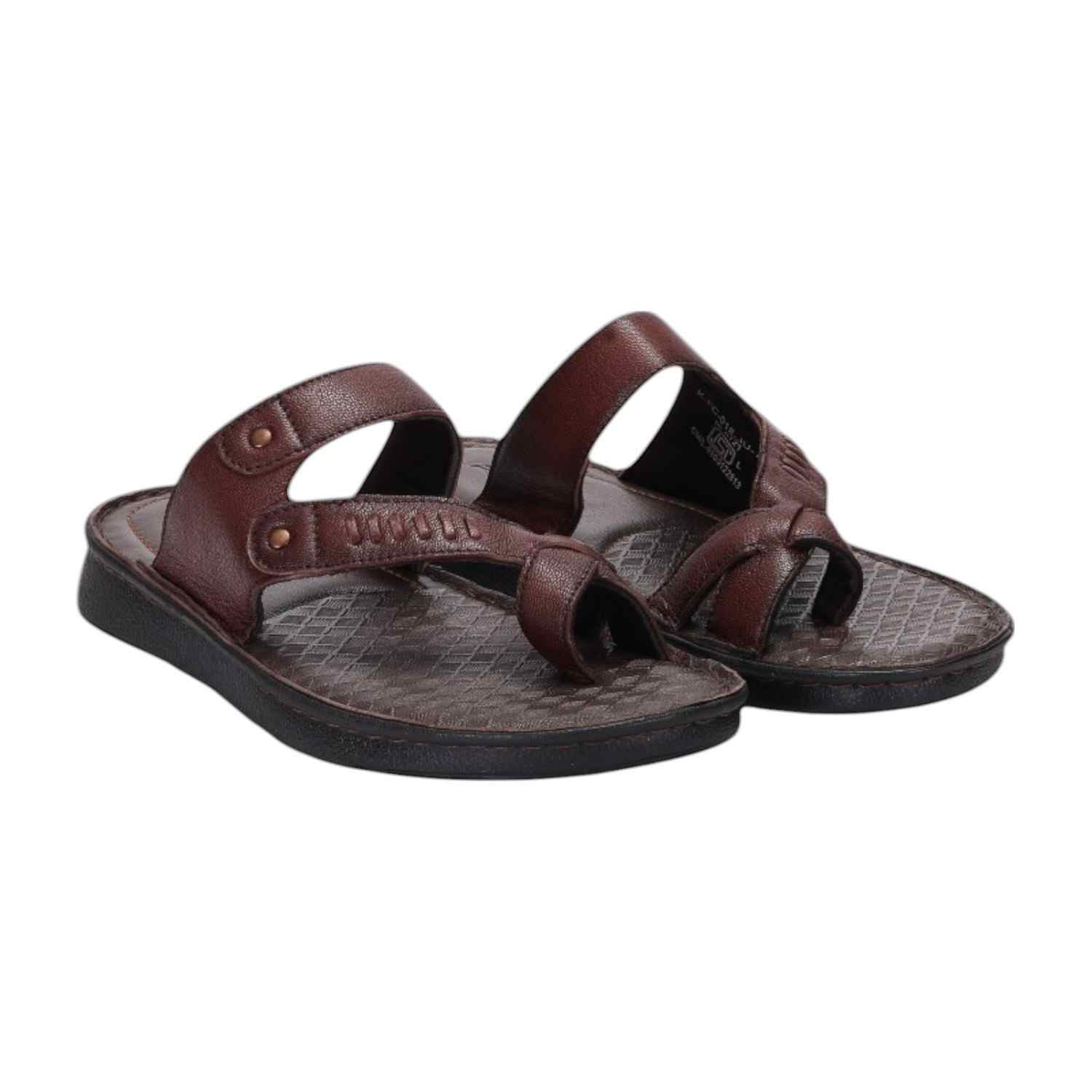 Men Bordo Comfort Chappal