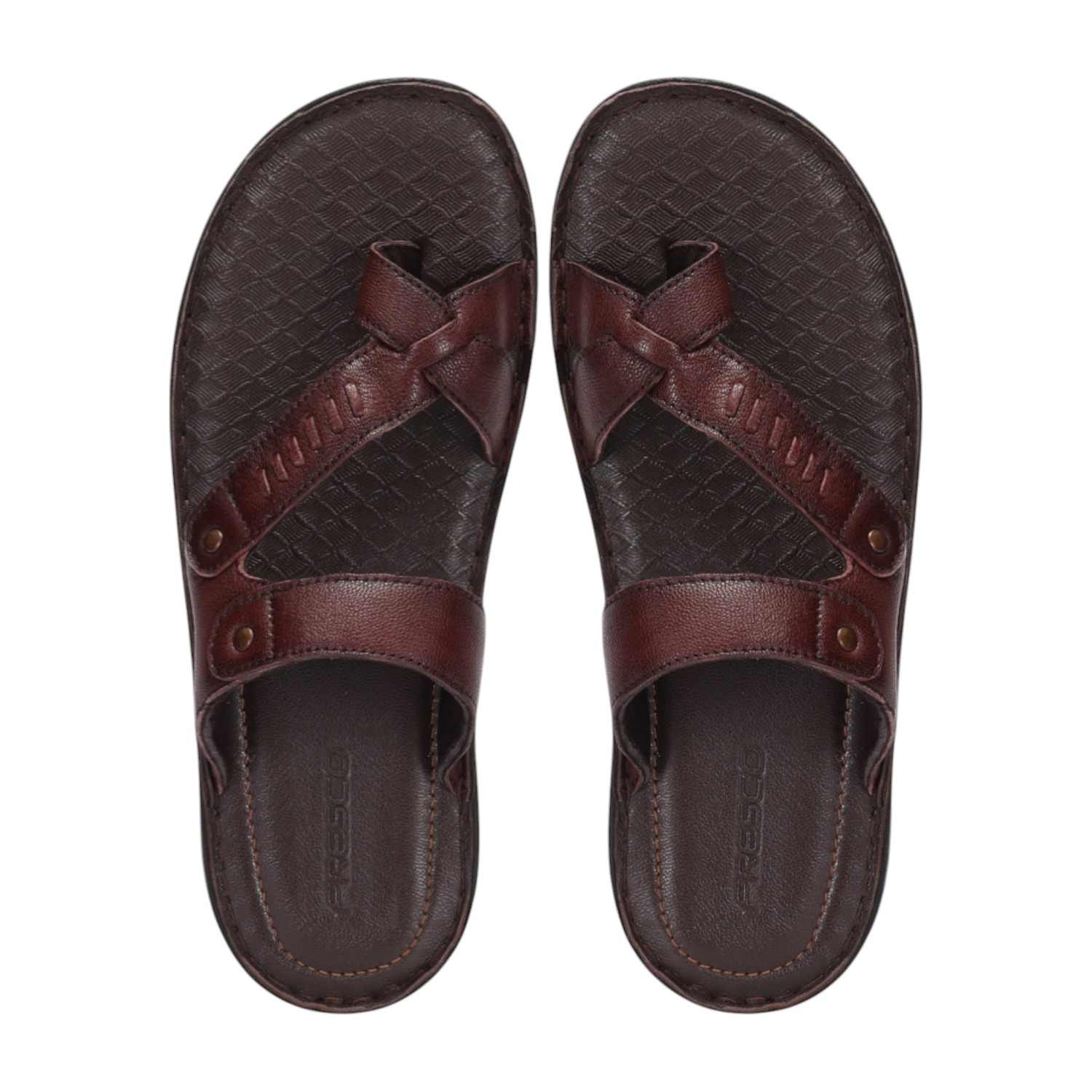 Men Bordo Comfort Chappal