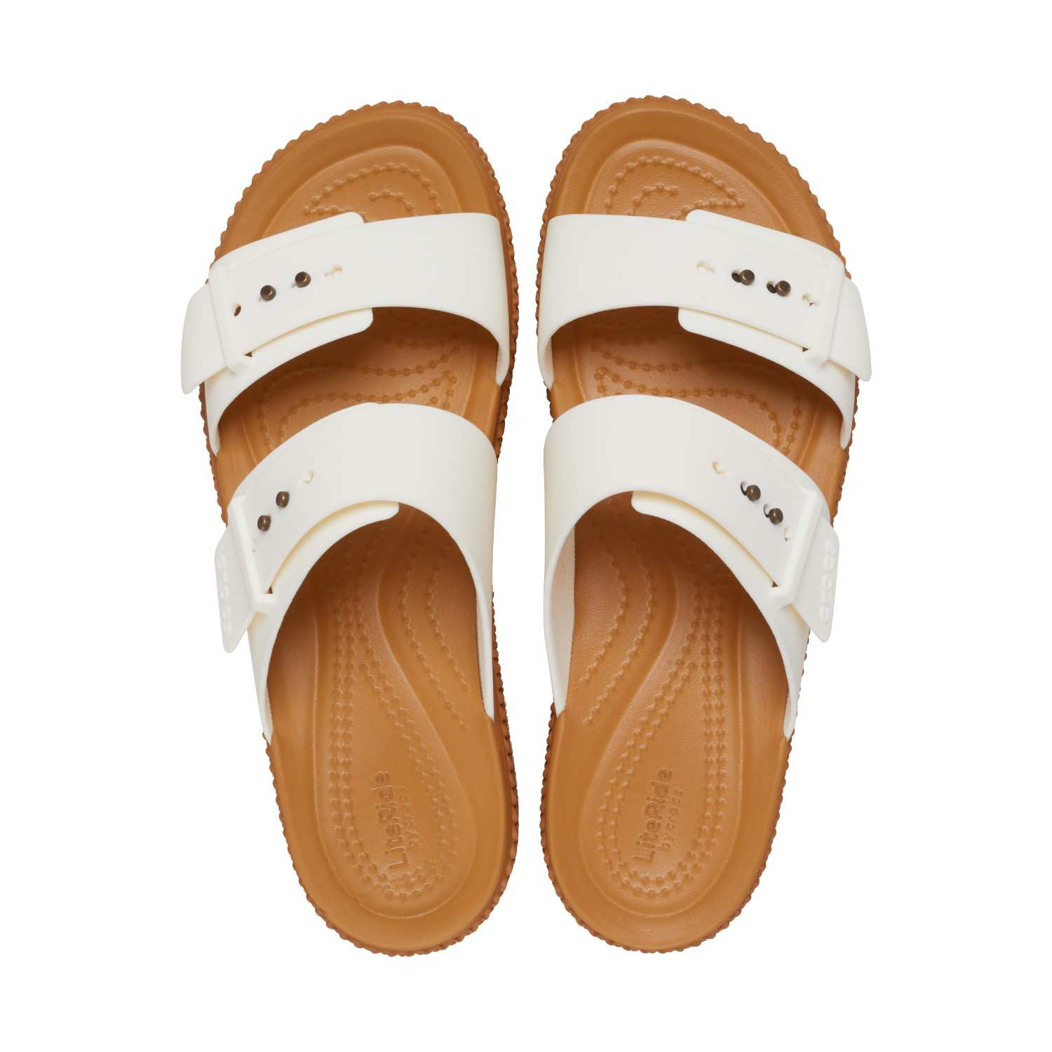 Brooklyn Woven Buckle Chalk Women Sandal