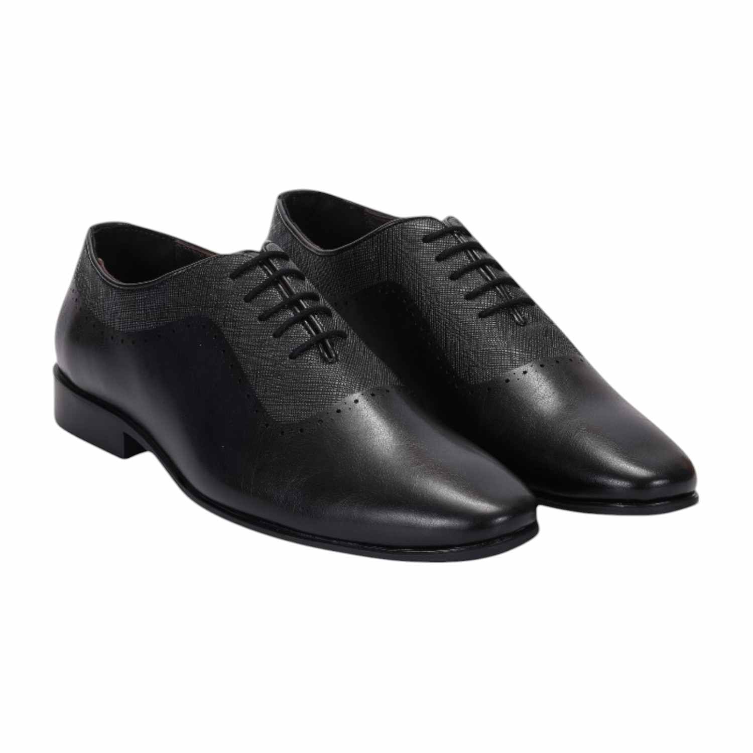 Men Black Formal Shoes Lace Up