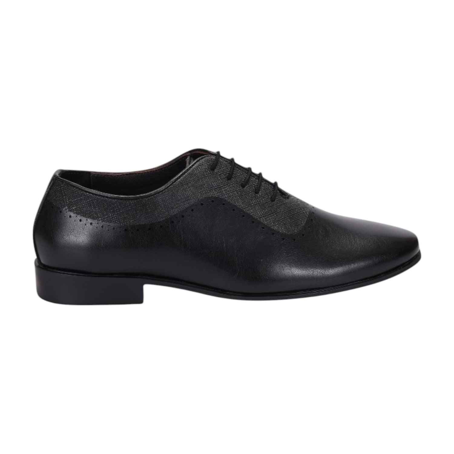 Men Black Formal Shoes Lace Up