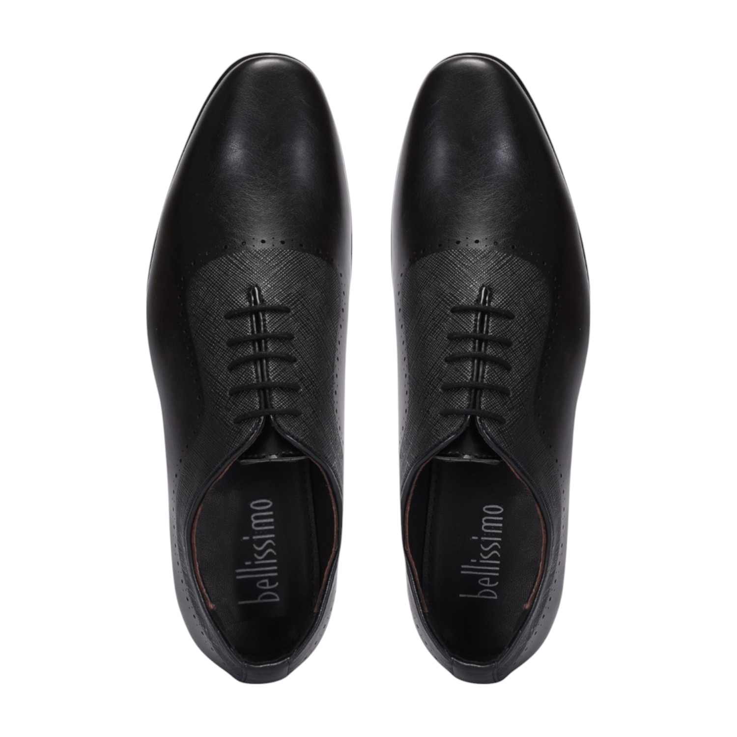 Men Black Formal Shoes Lace Up