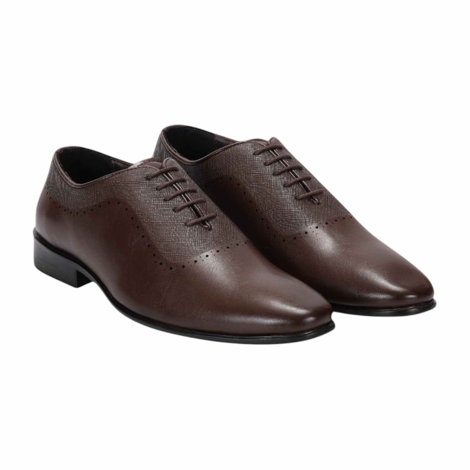Men Brown Formal Shoes Lace Up