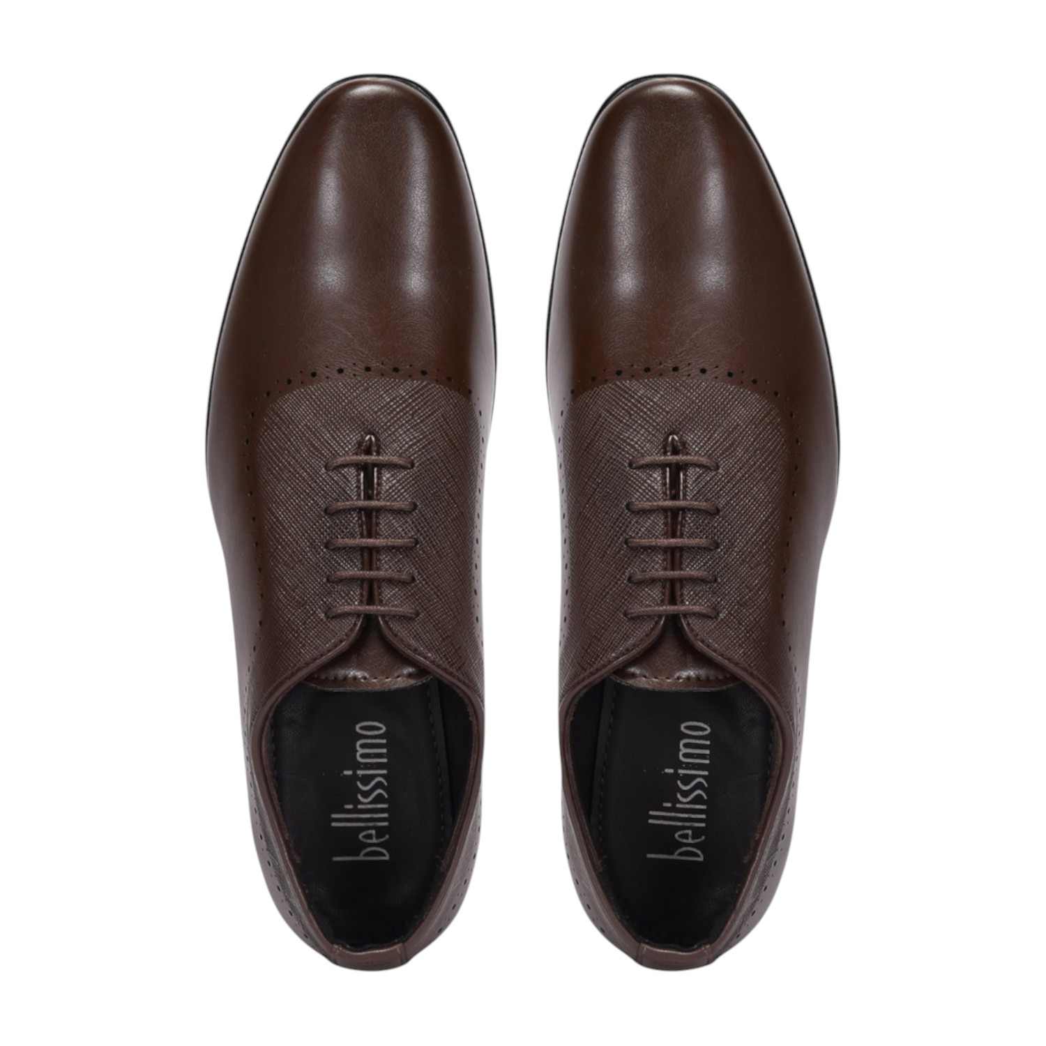 Men Brown Formal Shoes Lace Up