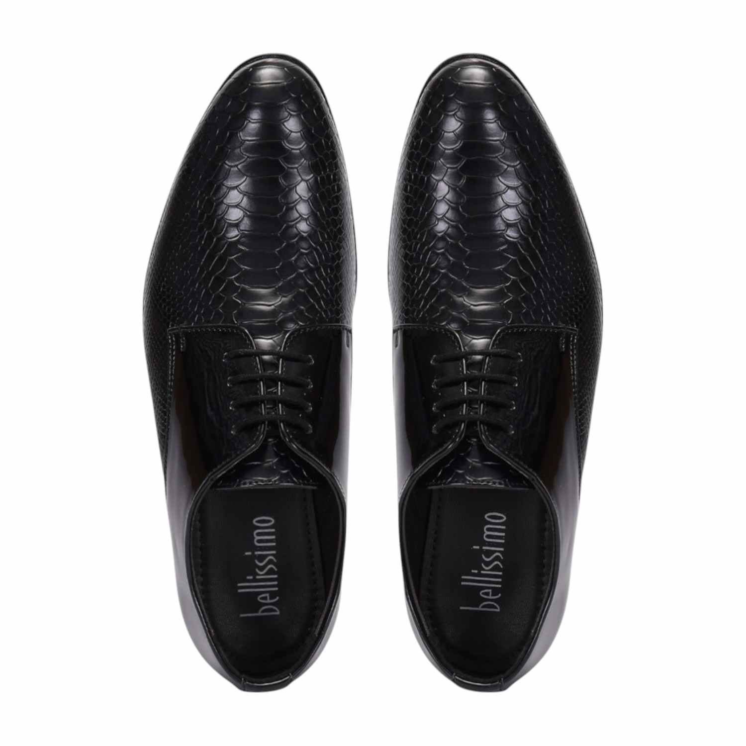 Men Black Formal Shoes Lace Up