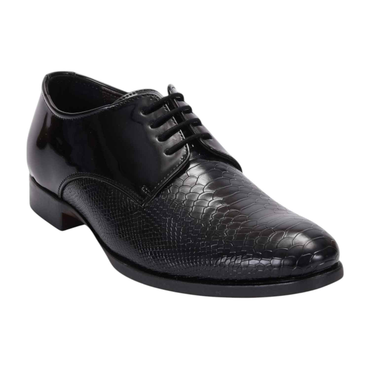 Men Black Formal Shoes Lace Up