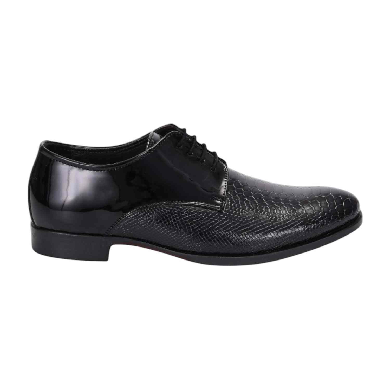 Men Black Formal Shoes Lace Up