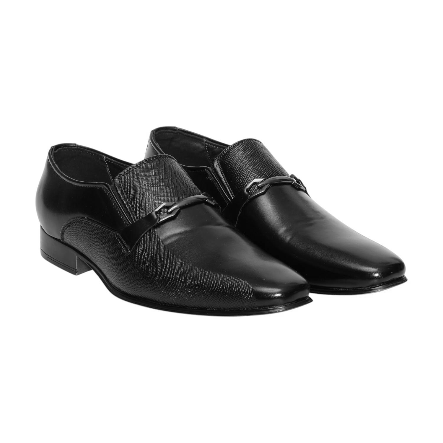 Men Black Formal Shoes  Slip On