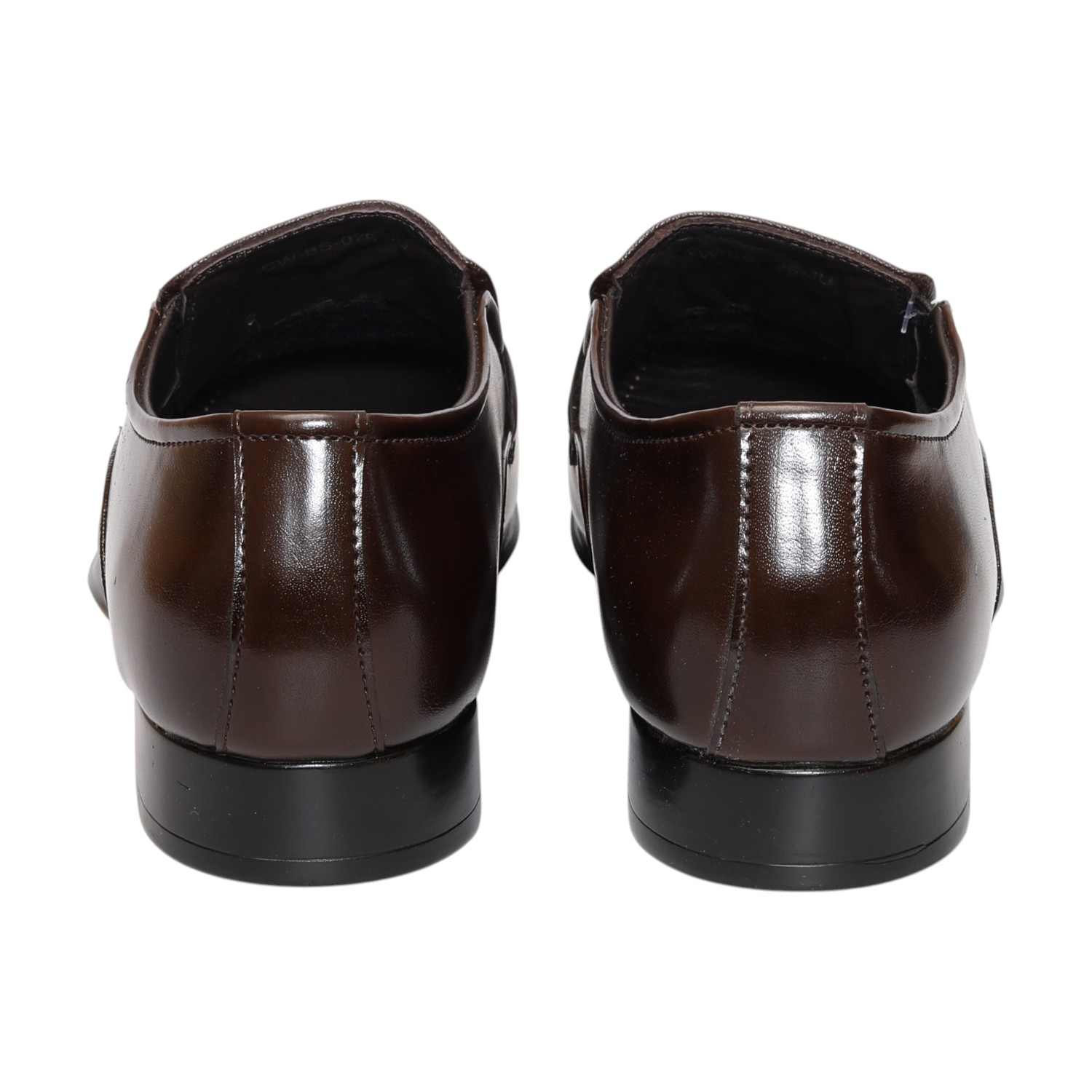 Men Brown Formal Shoes  Slip On
