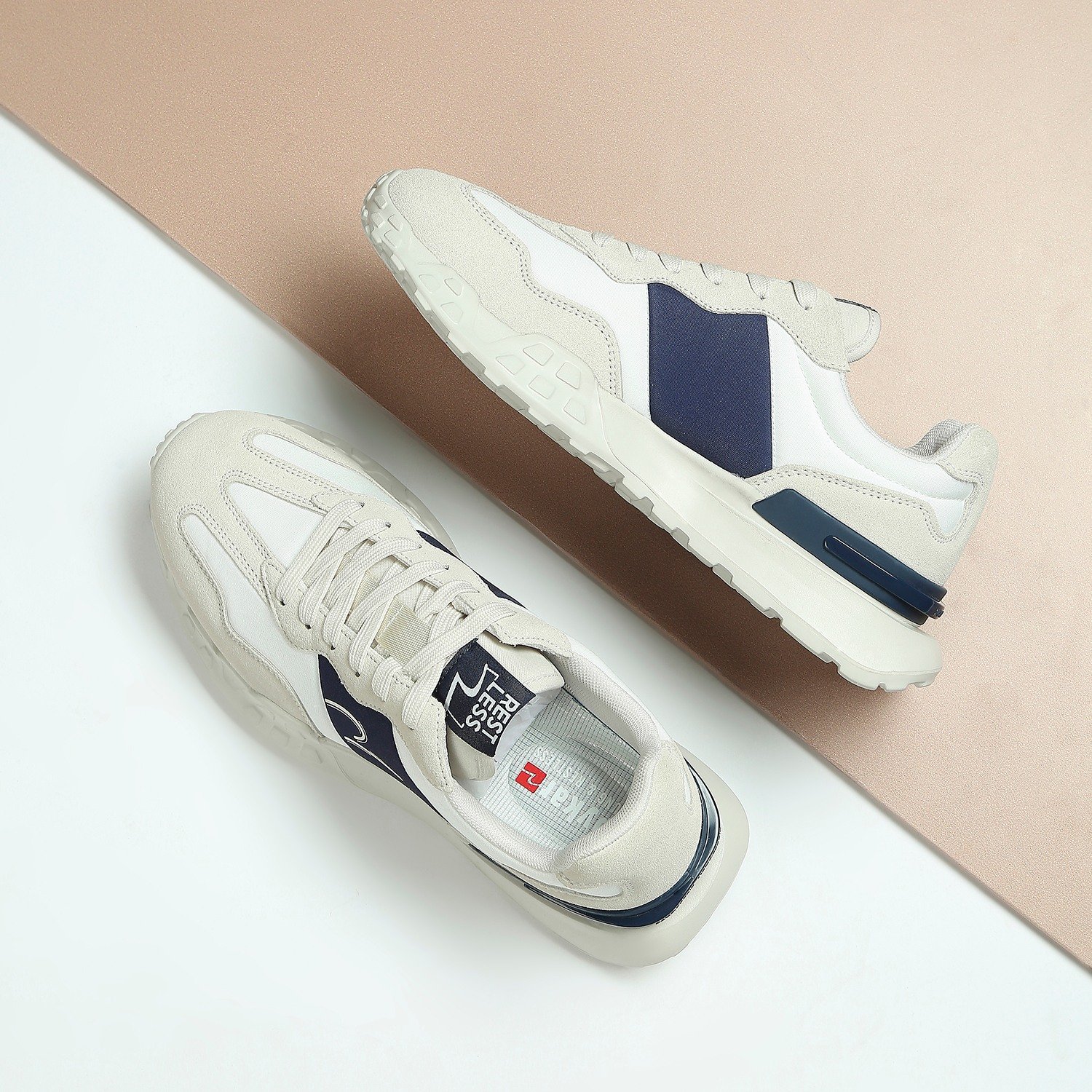 Tornade Men Beige Casual Sneaker