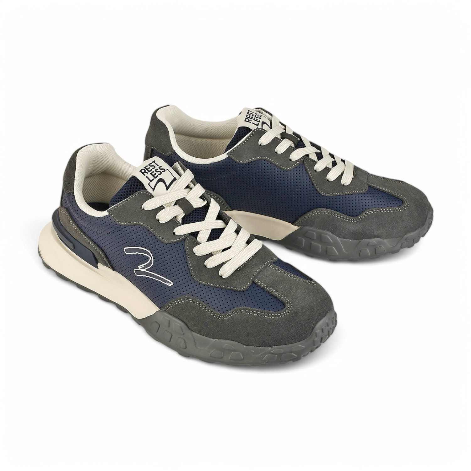 Vinson Men Dark Grey Casual Sneaker