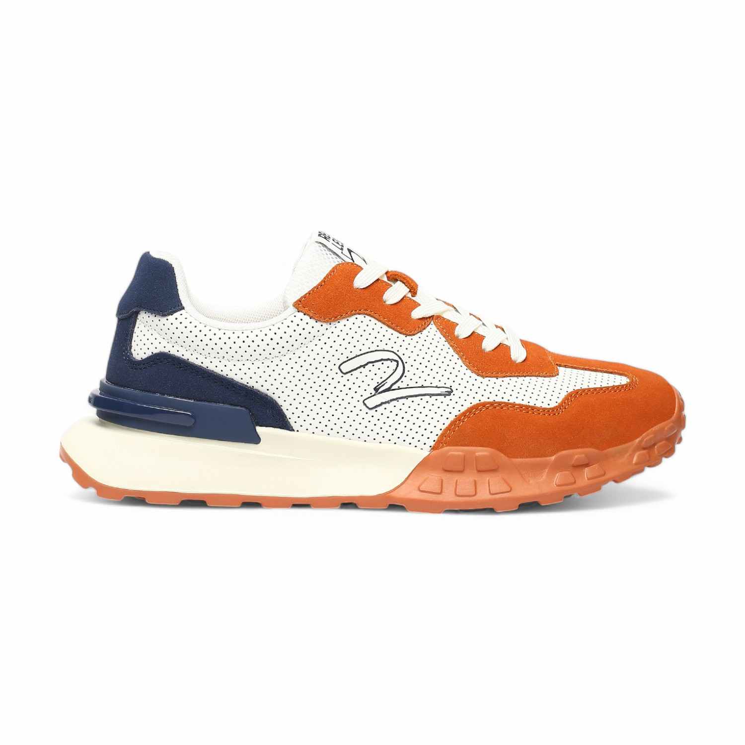 Vinson Men Orange Casual Sneaker