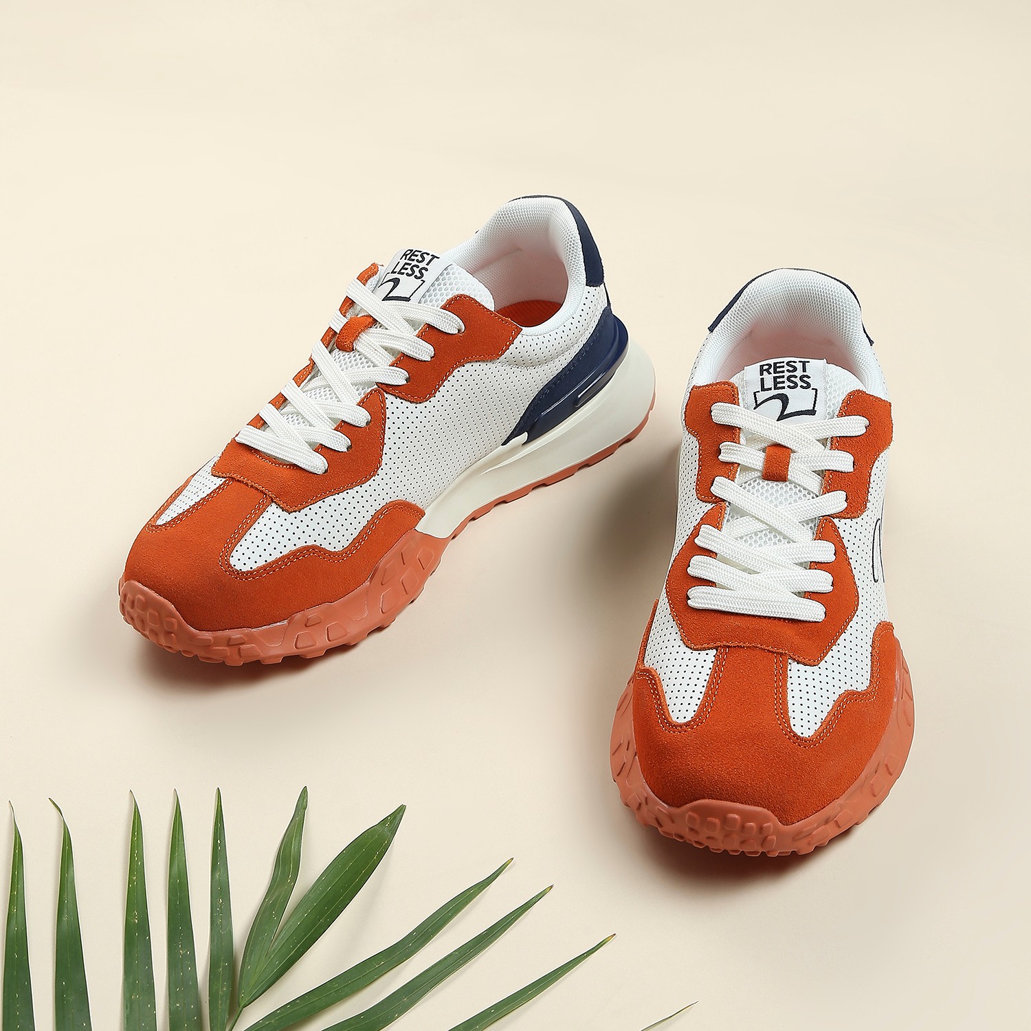 Vinson Men Orange Casual Sneaker