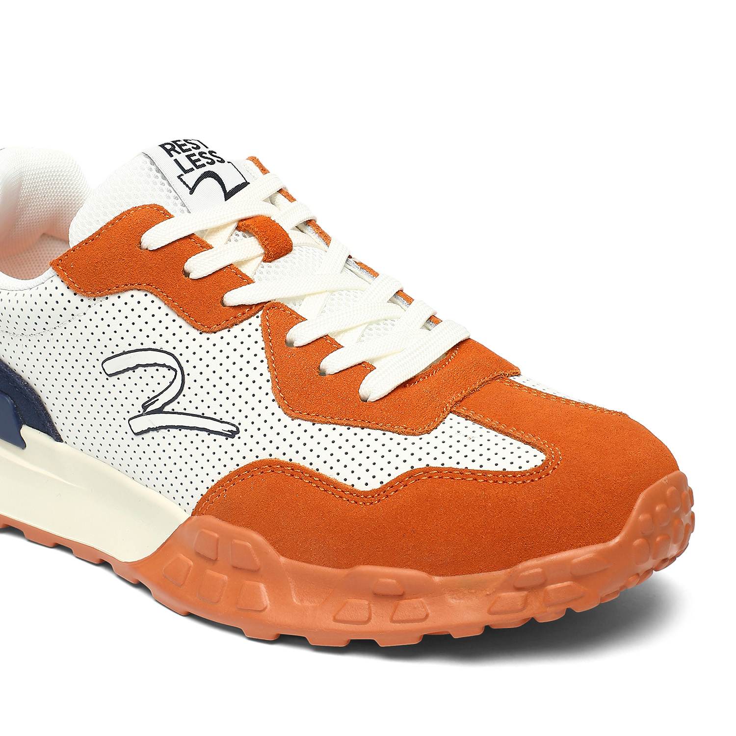 Vinson Men Orange Casual Sneaker