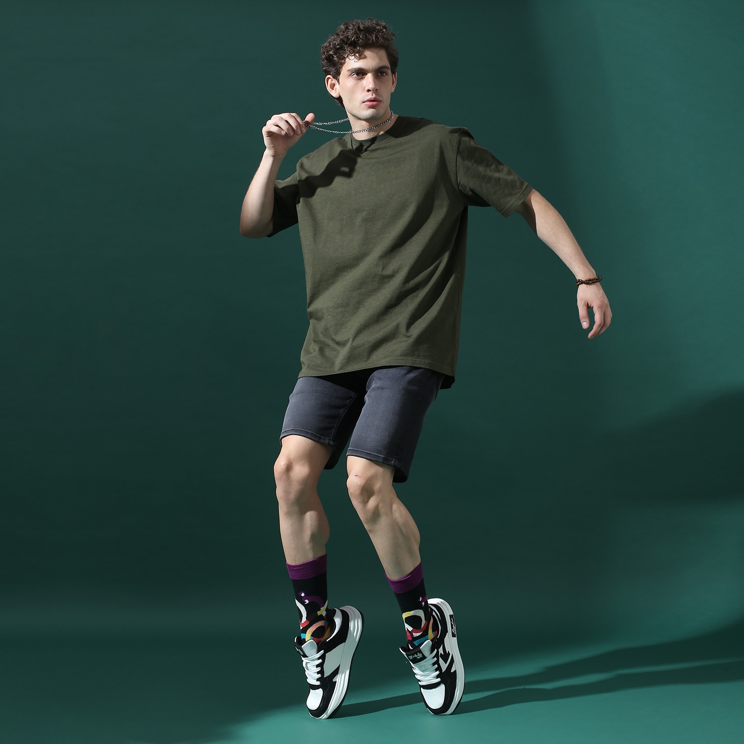 Pavel Men  White Lace Up Sneaker