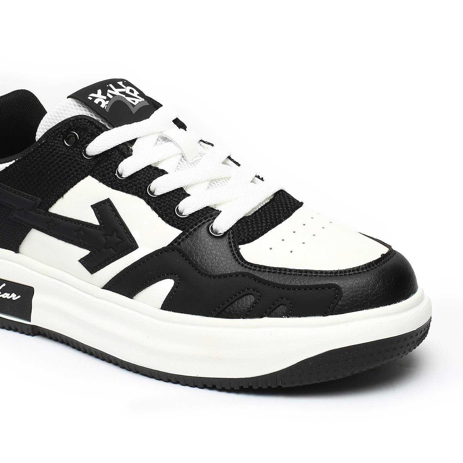 Pavel Men  White Lace Up Sneaker