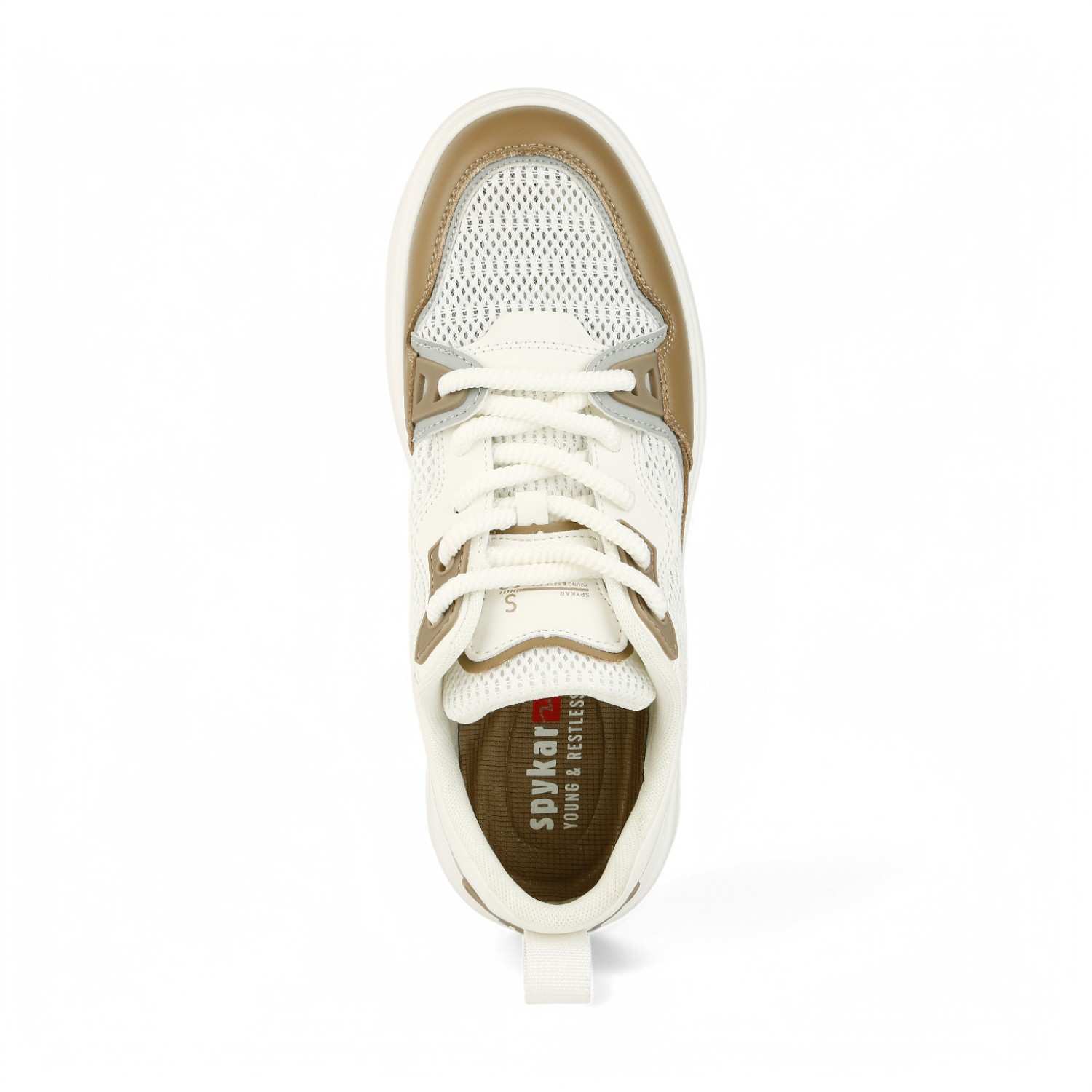 Roy Men  Khaki Lace Up Sneaker