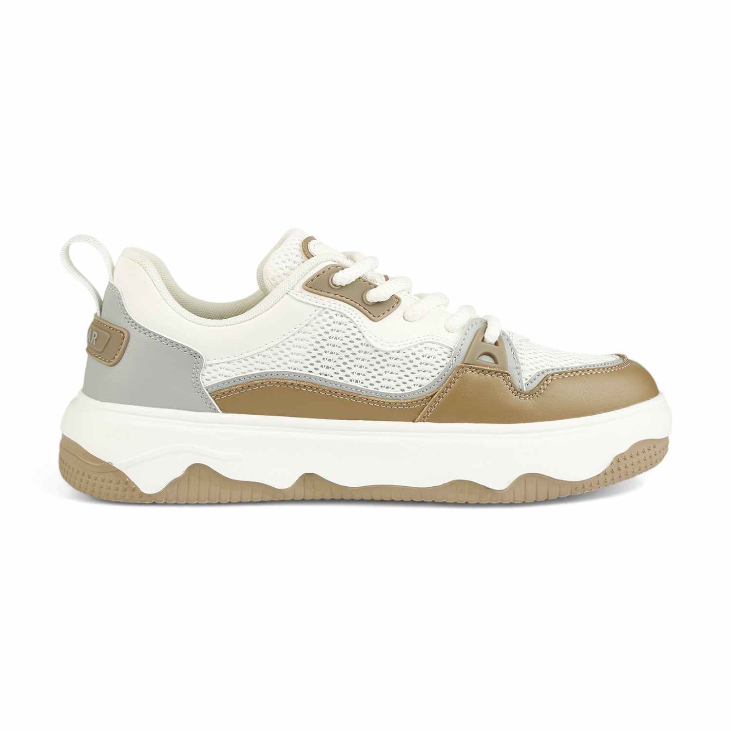 Roy Men  Khaki Lace Up Sneaker