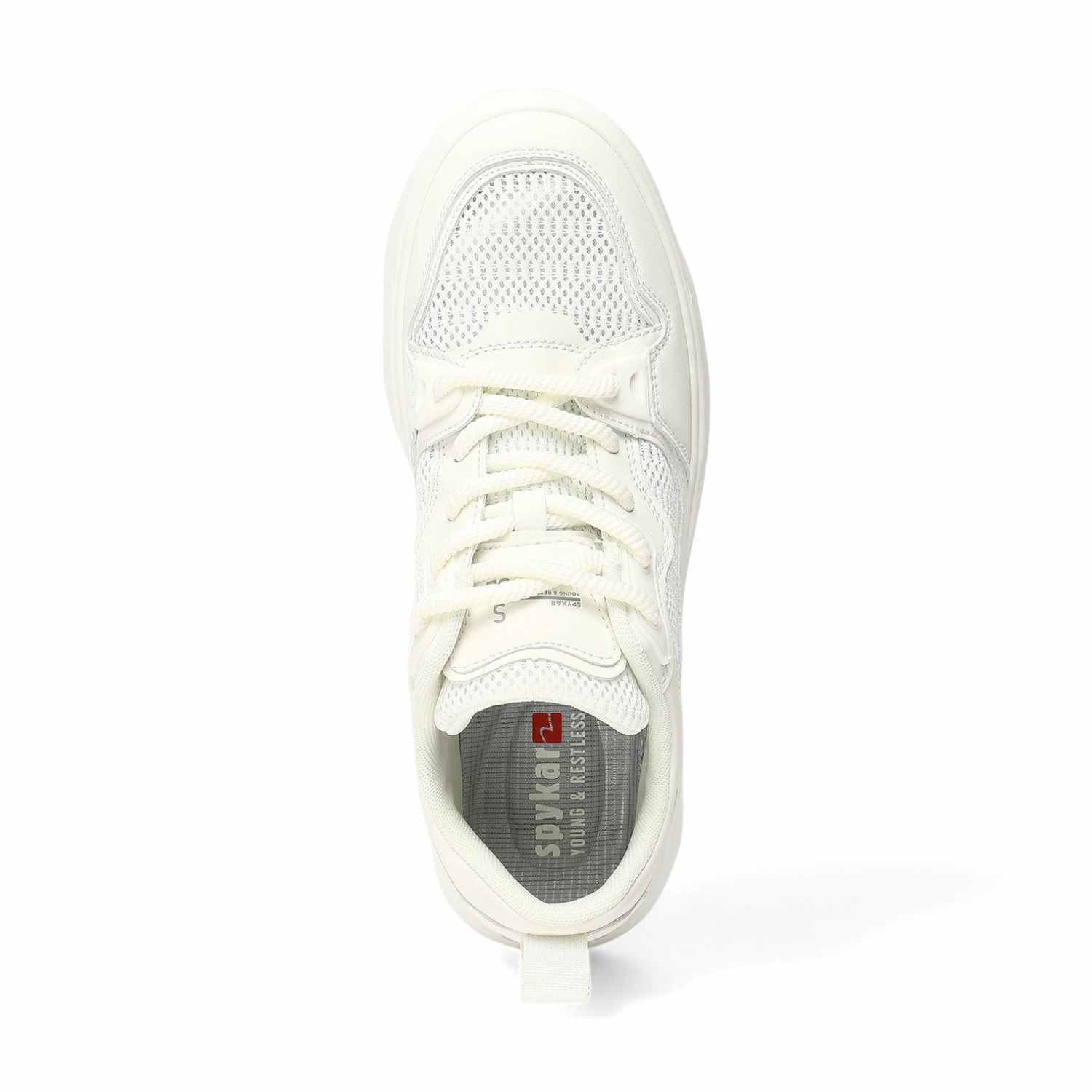 Roy Men  White Lace Up Sneaker