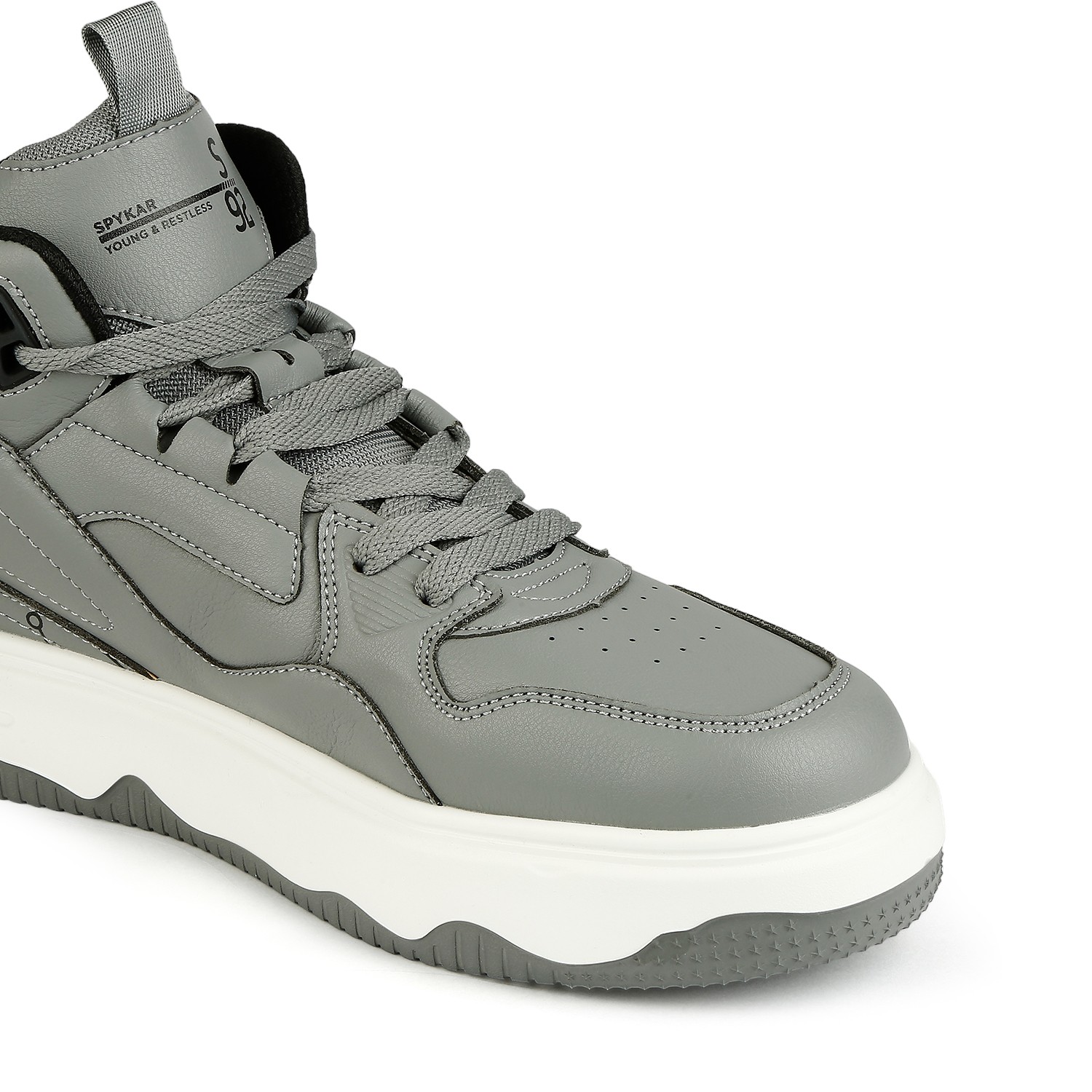 Vasco Men Grey High Top Sneaker
