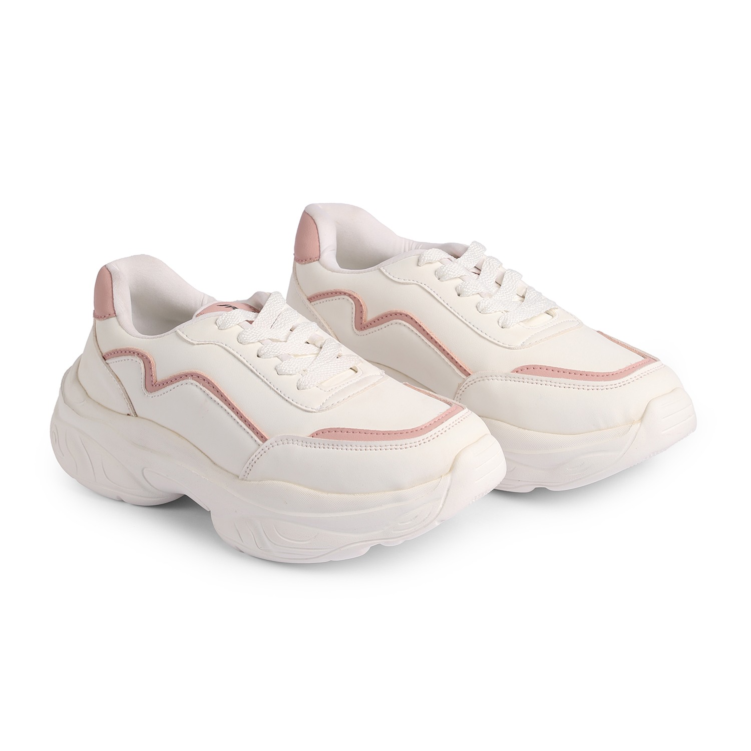 Women Pink Outdoor Sports Shoes