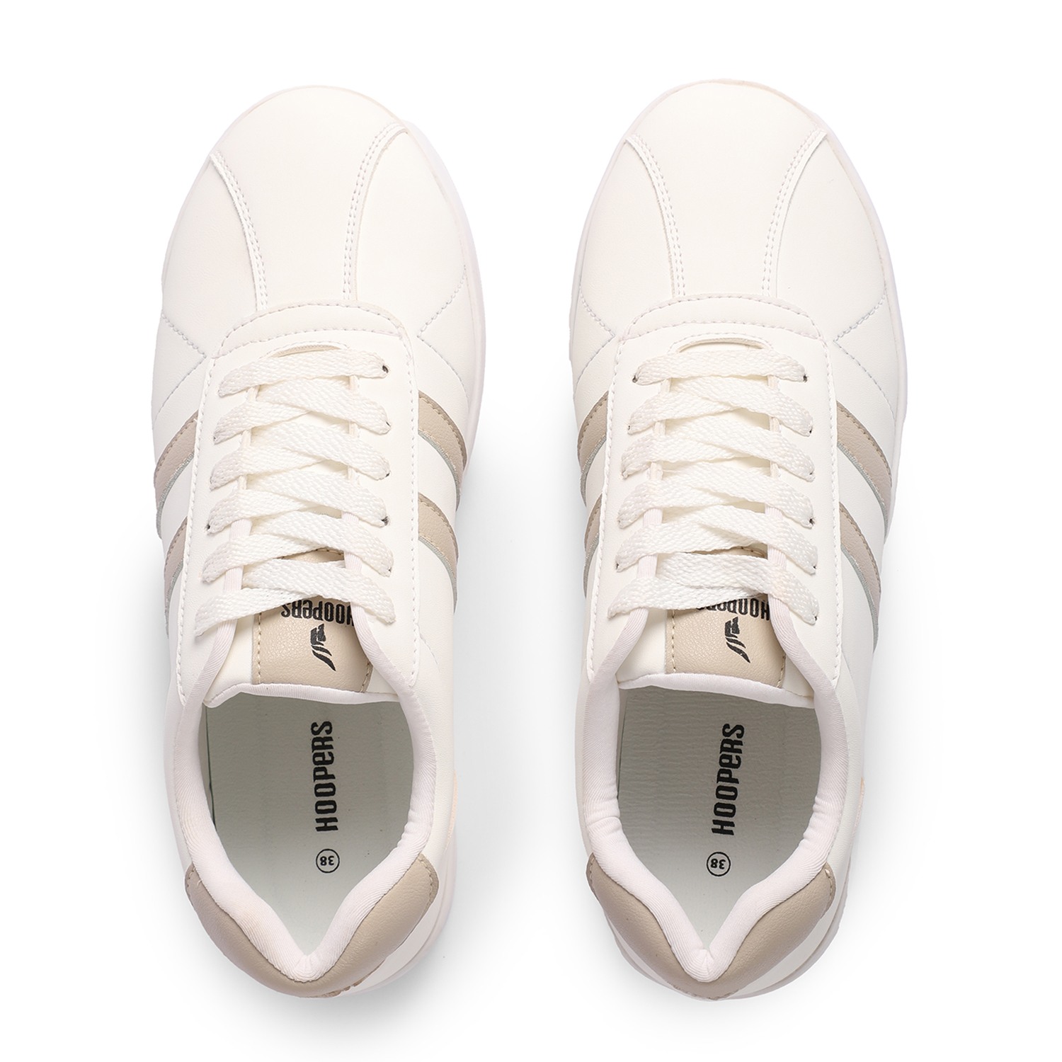 Women Beige Outdoor Sports Shoes