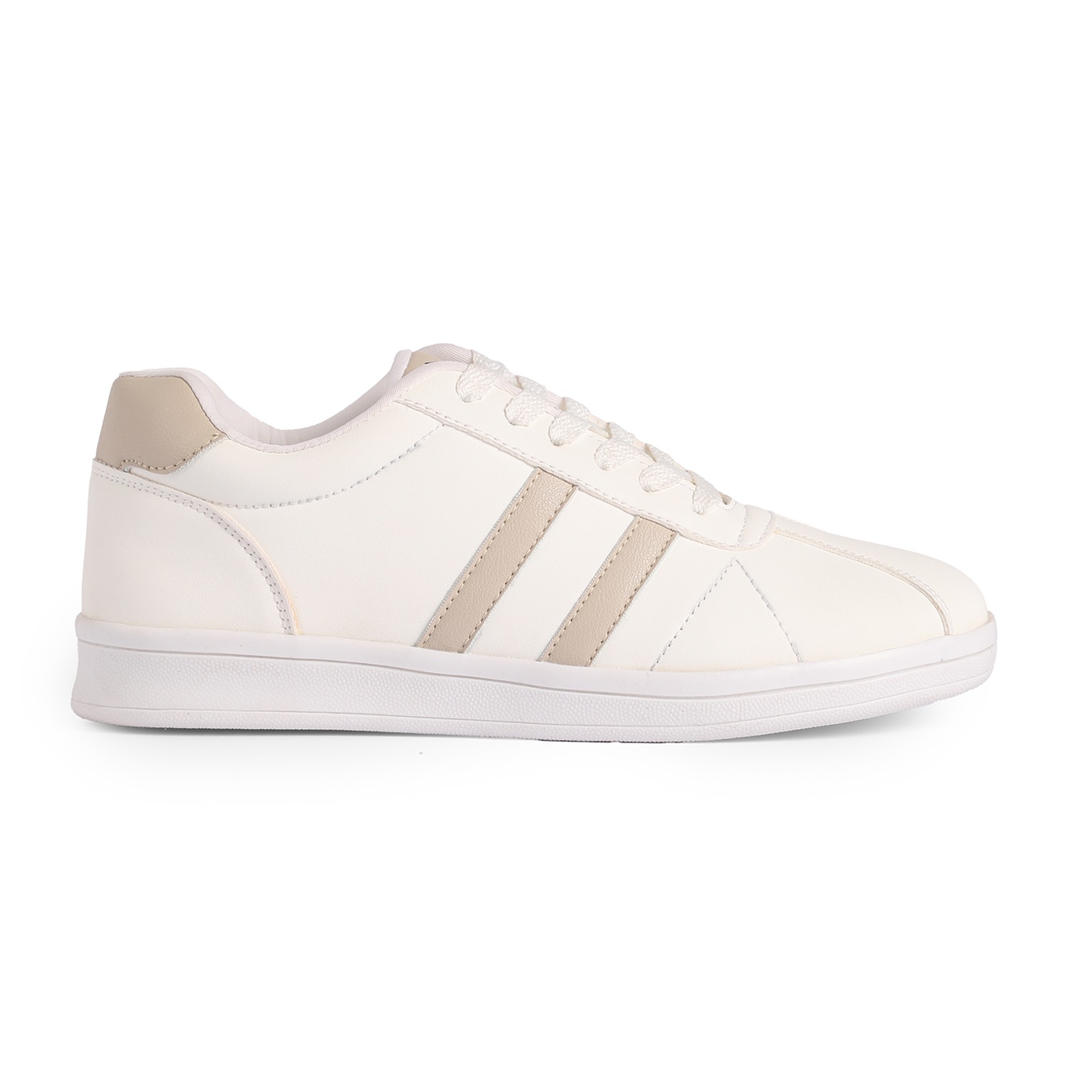 Women Beige Outdoor Sports Shoes