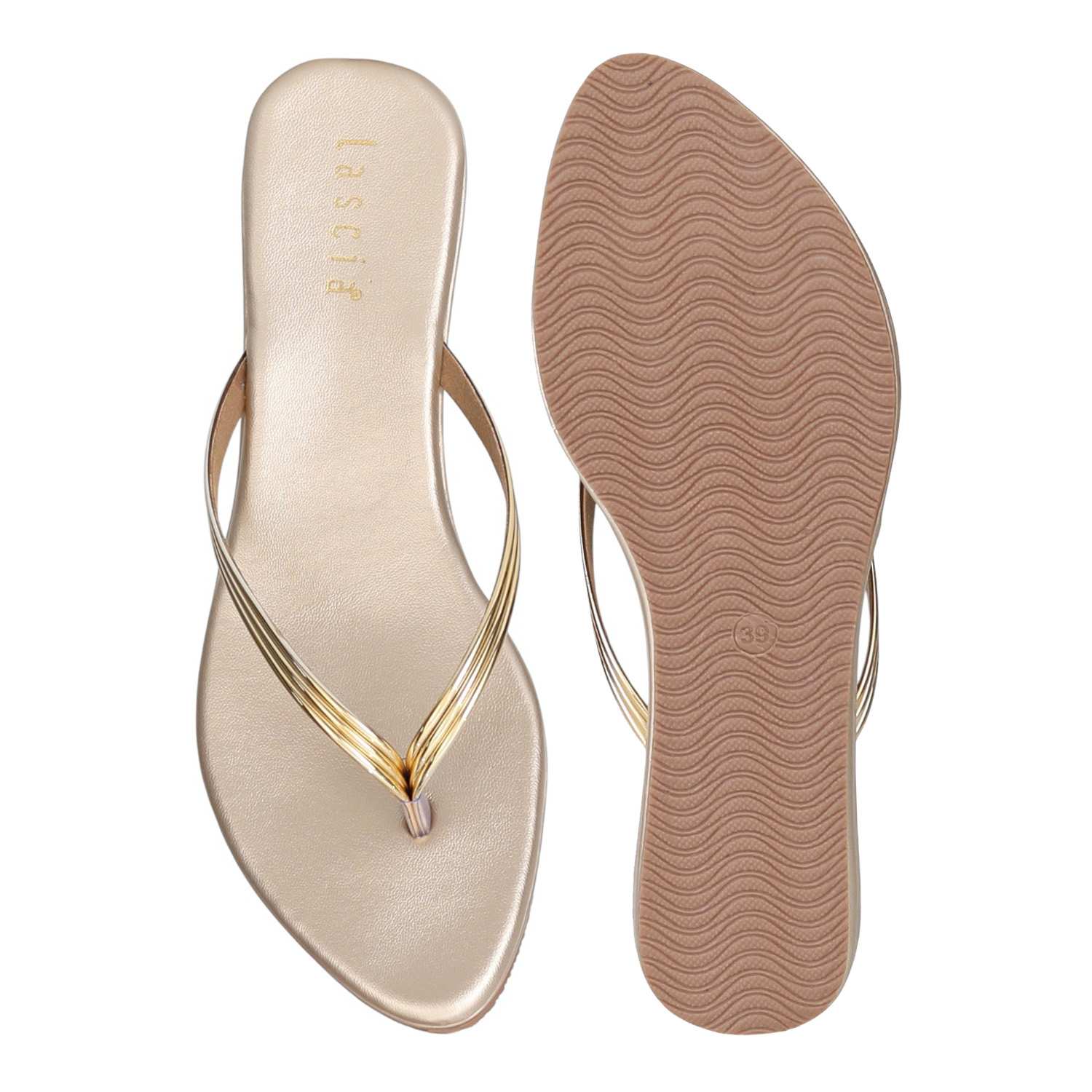 Women Golden Gleam Sandals