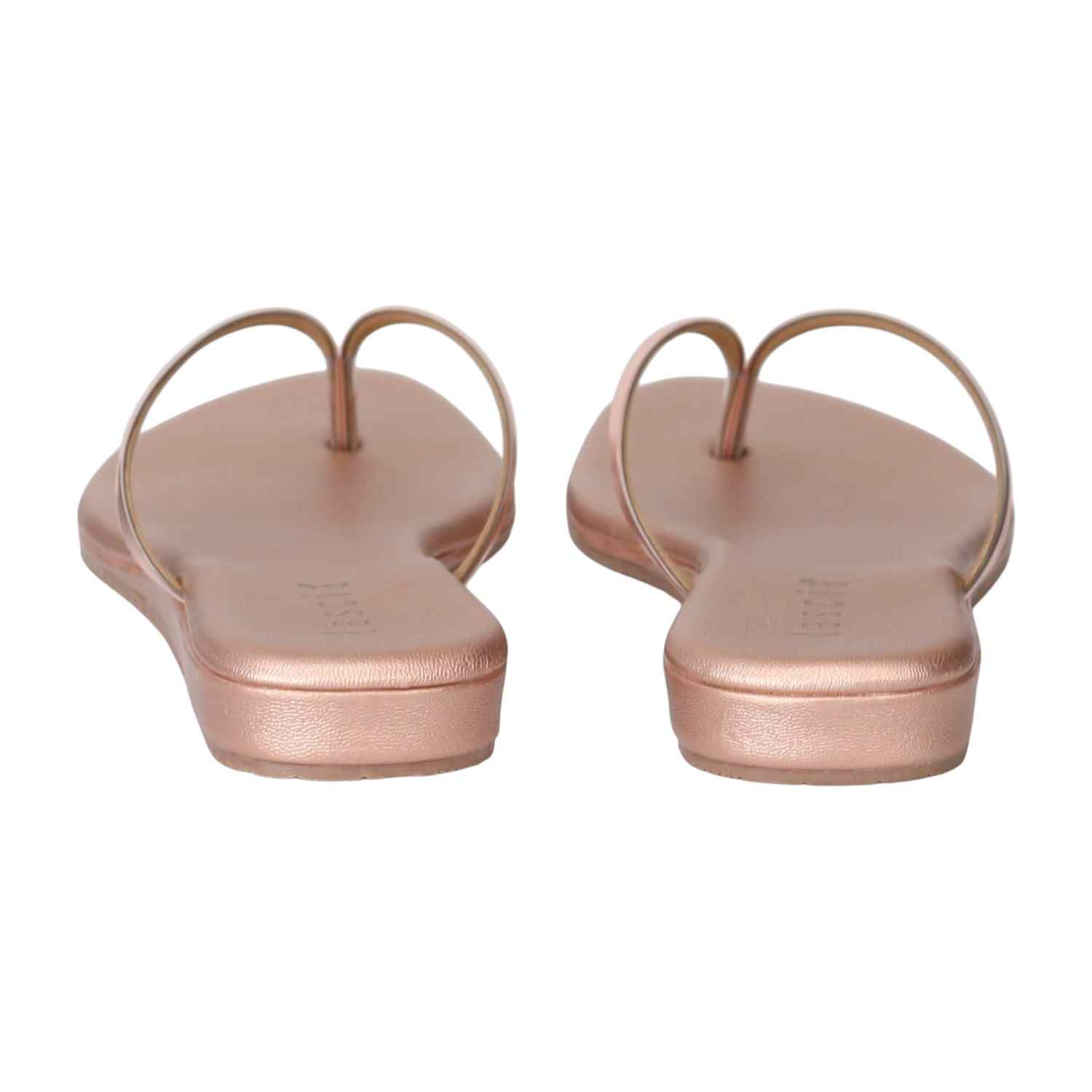 Women Rose Gold Sandals