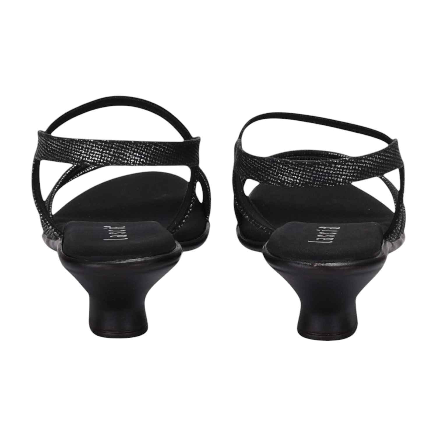 Women Black Casual Flat Sandals