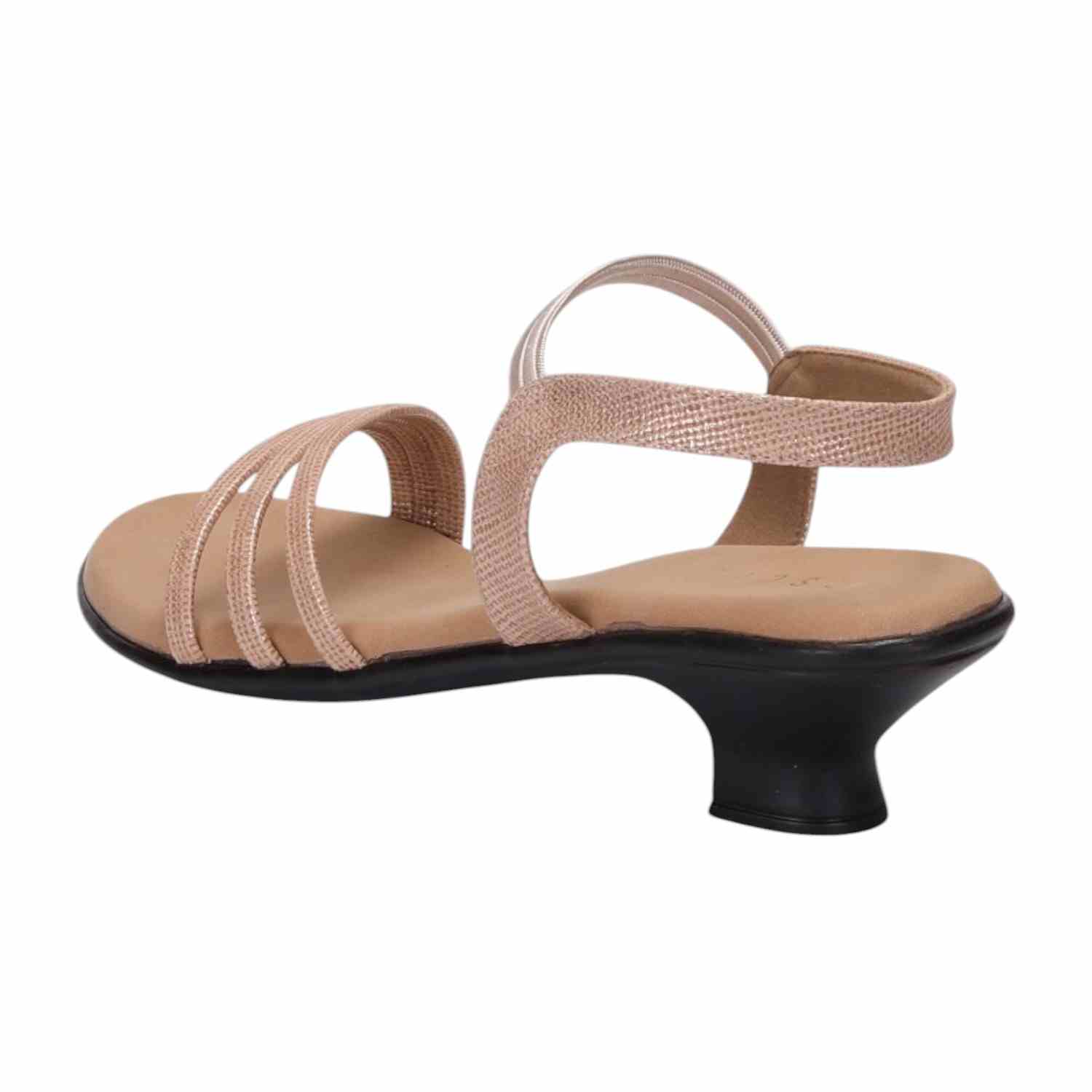 Women Peach Casual Flat Sandals