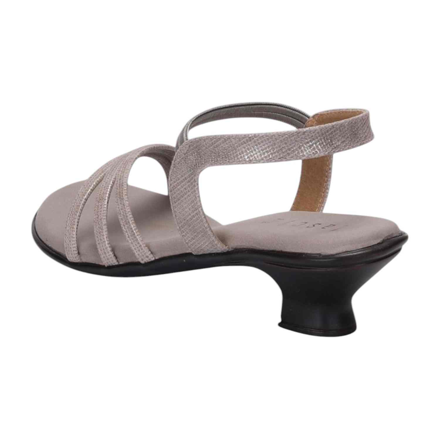 Women Silver Casual Flat Sandals