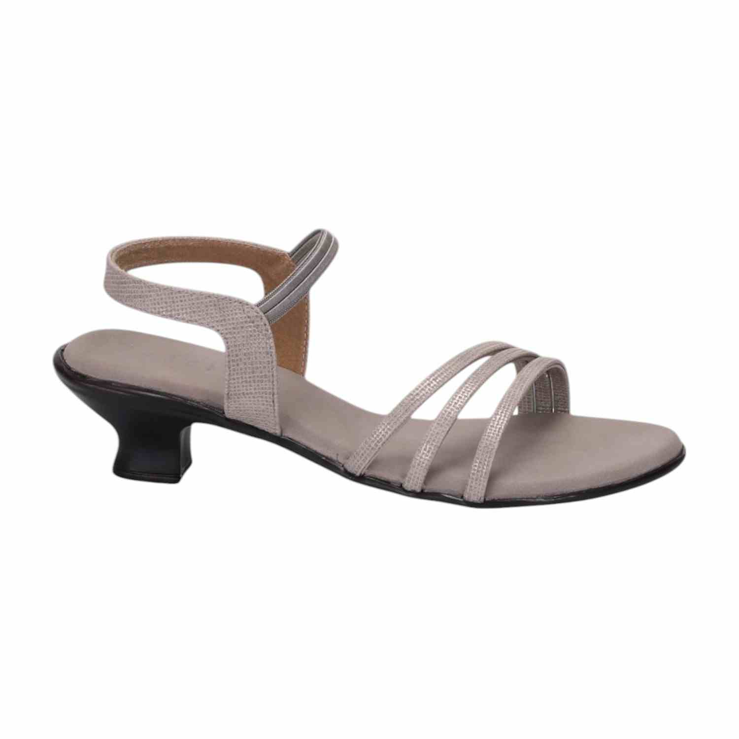Women Silver Casual Flat Sandals
