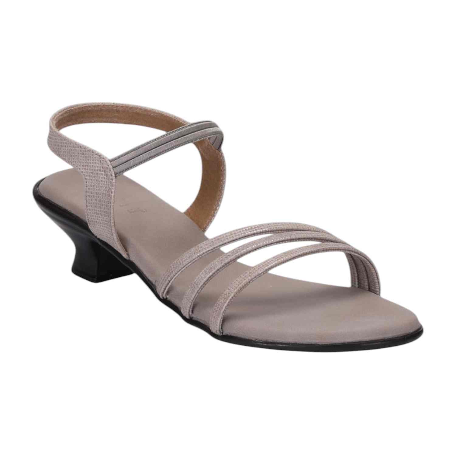 Women Silver Casual Flat Sandals