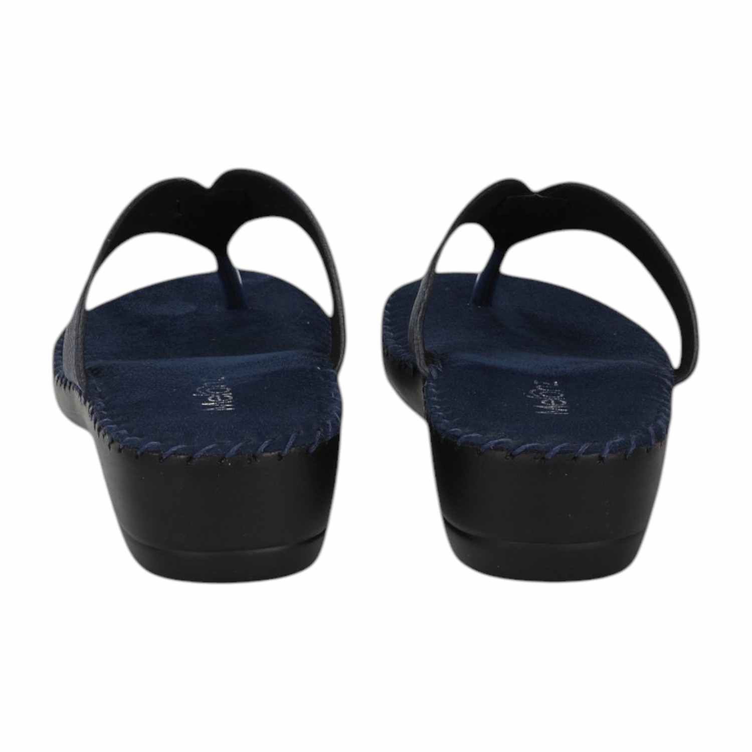 Women Chappal-Thong Blue Casual Flat