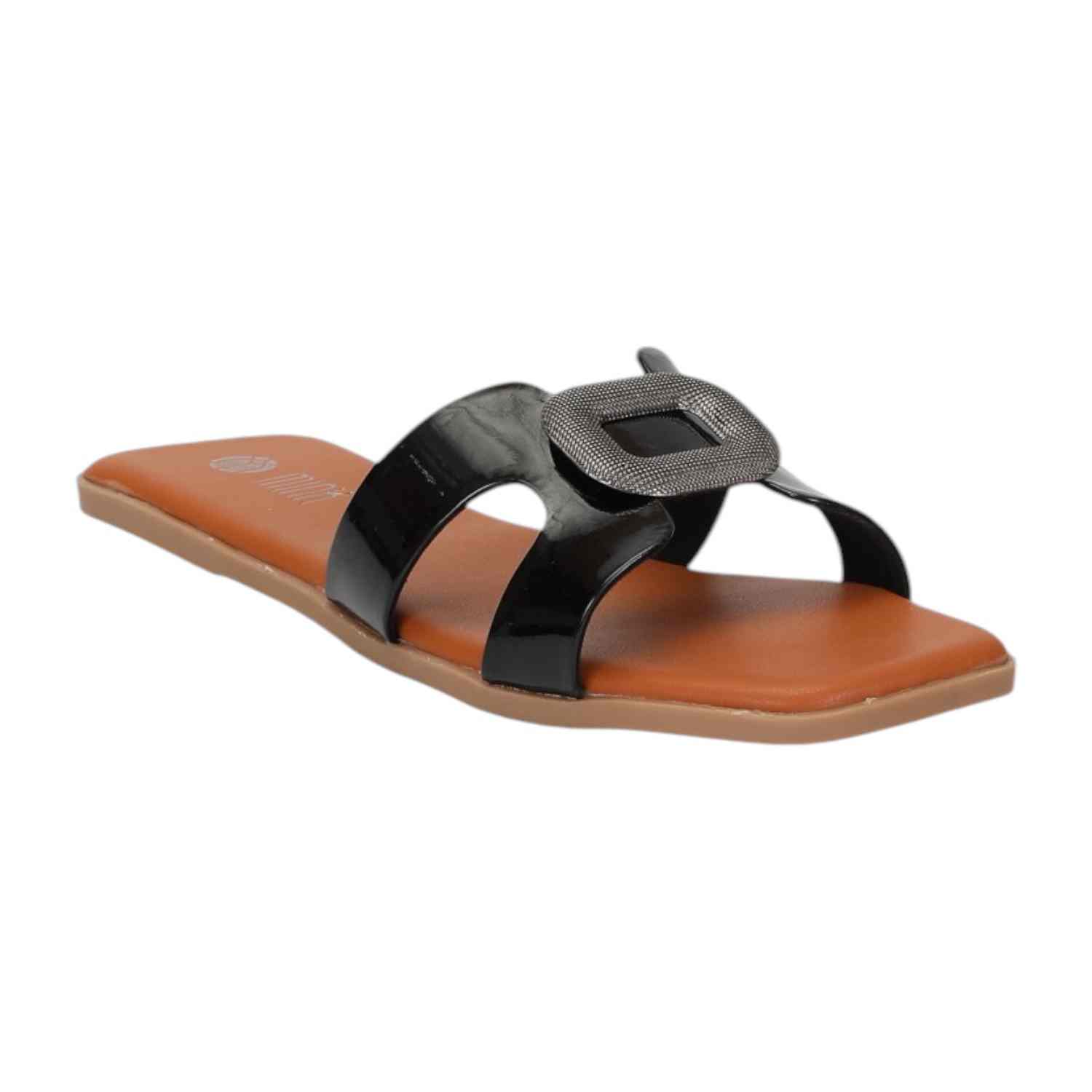 Women  Black Casual Flat