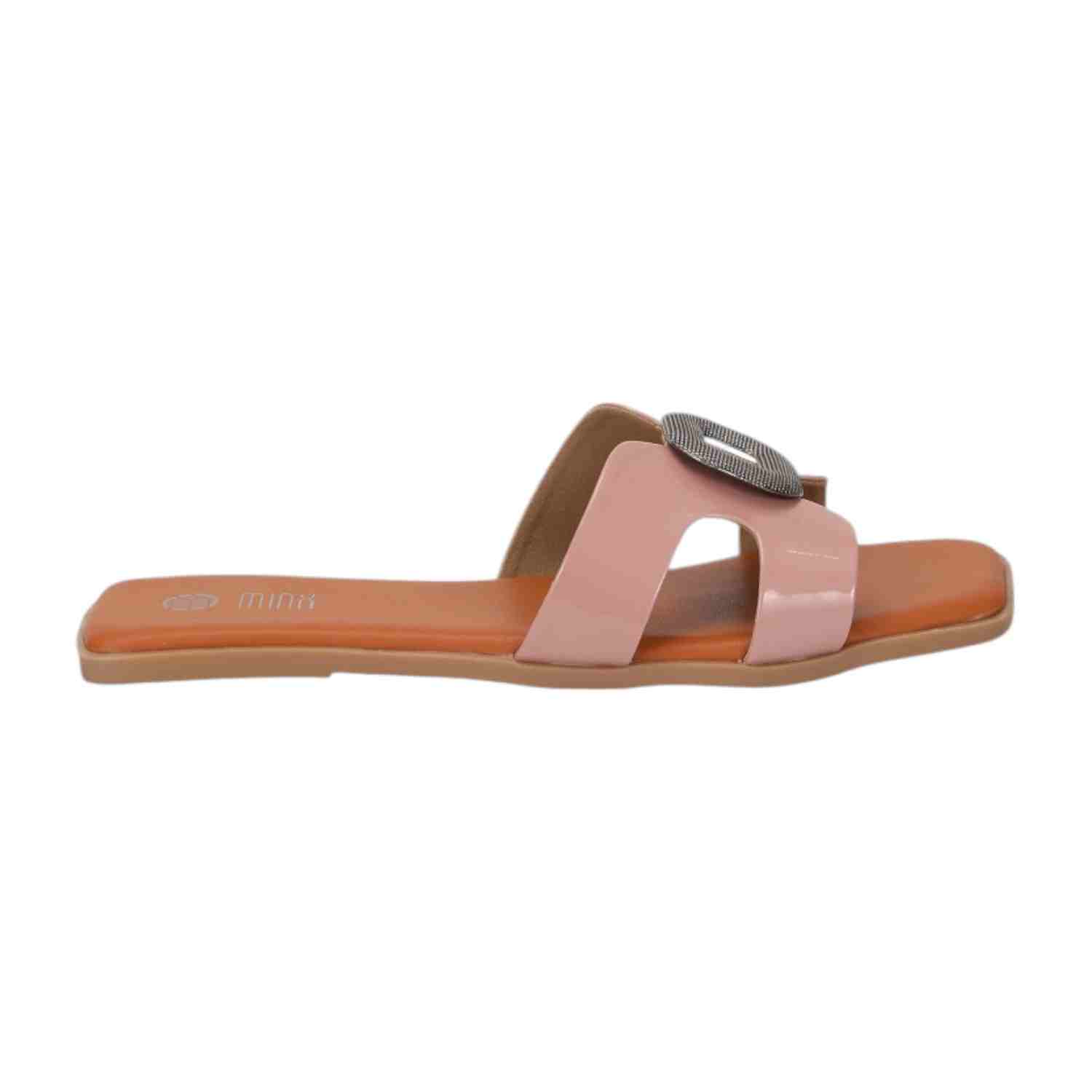 Women  Nude Casual Flat