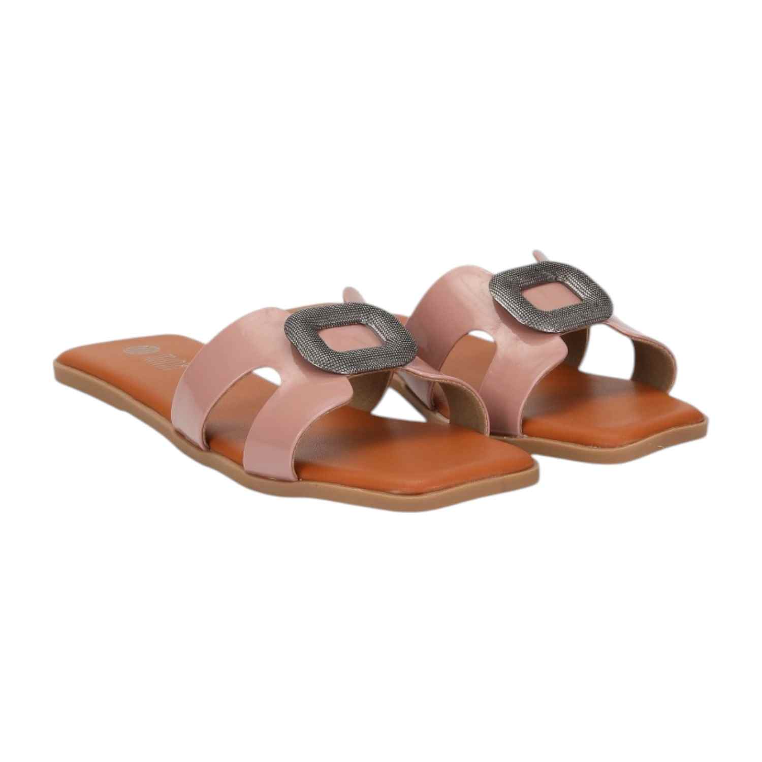 Women  Nude Casual Flat
