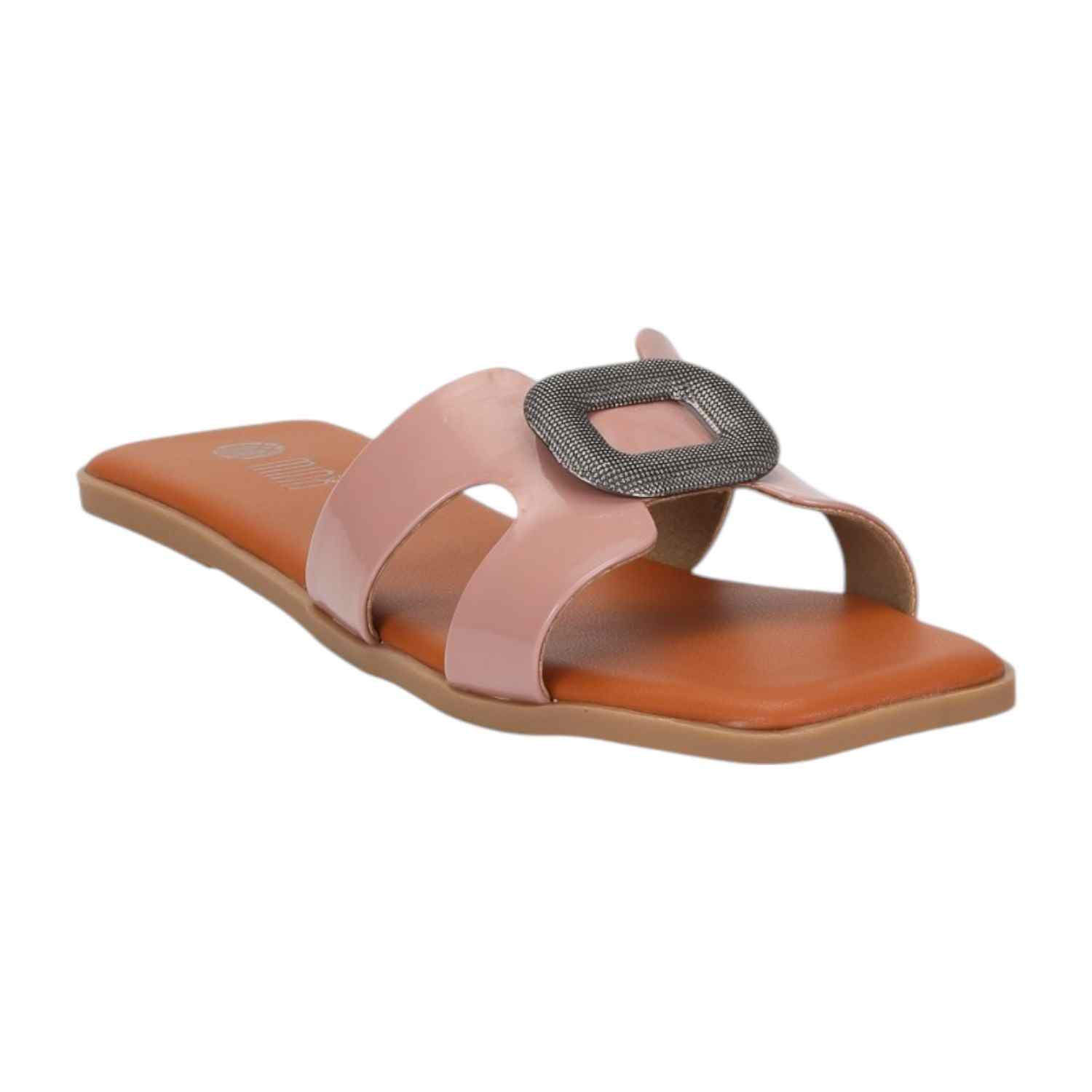 Women  Nude Casual Flat