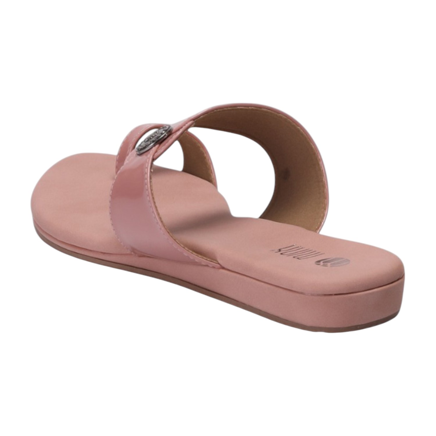 Women Nude Sandal One Toe Casual Flat