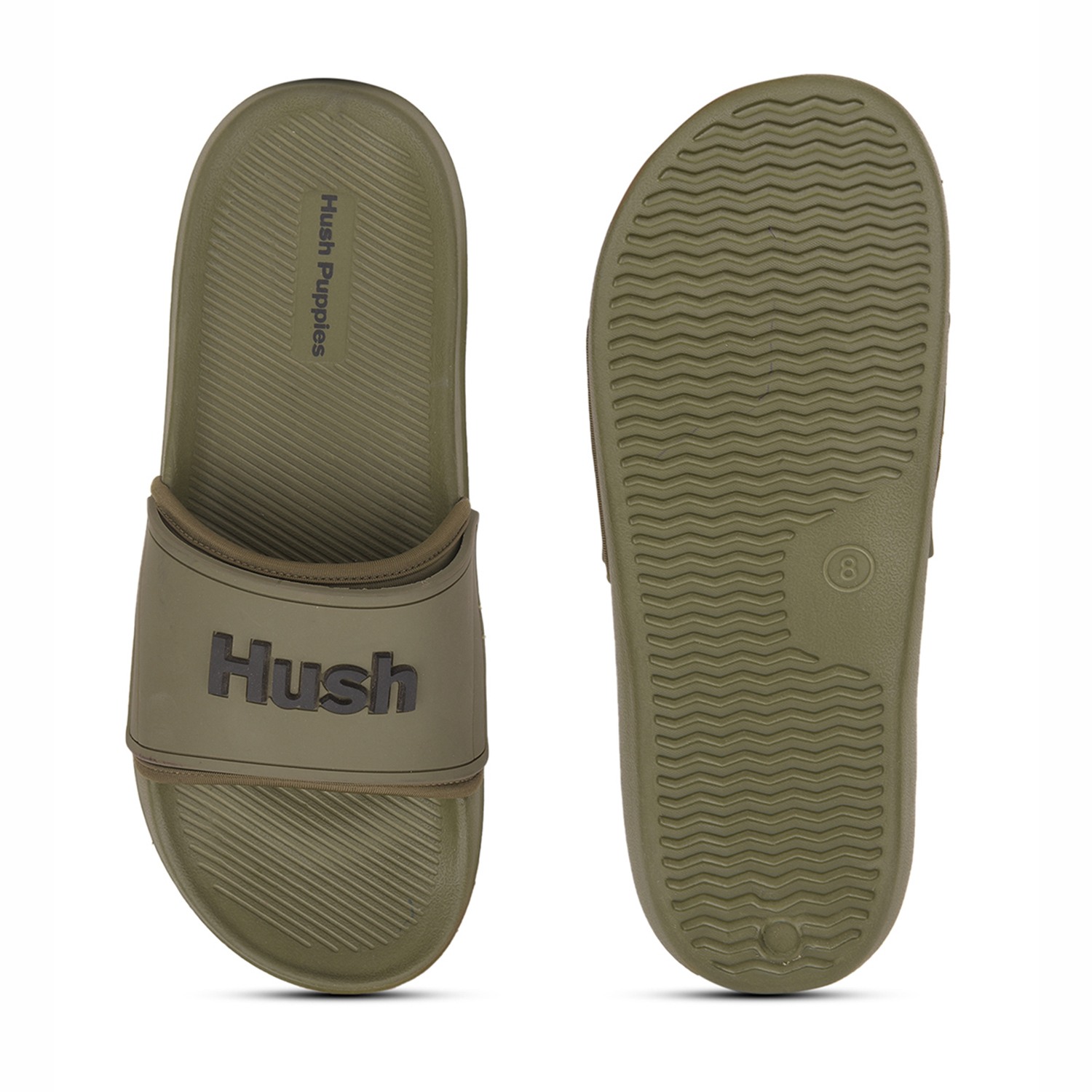 Hush Puppies | Men Hush Olive Slidder|4