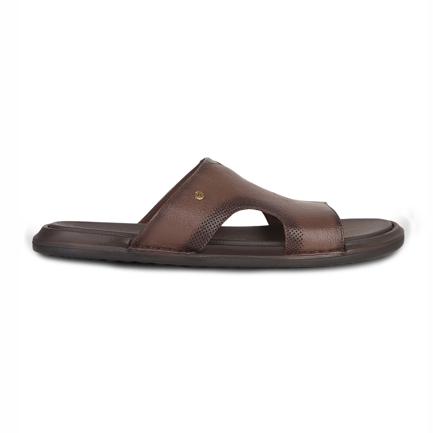 Men Allen Mule Brown Slippers