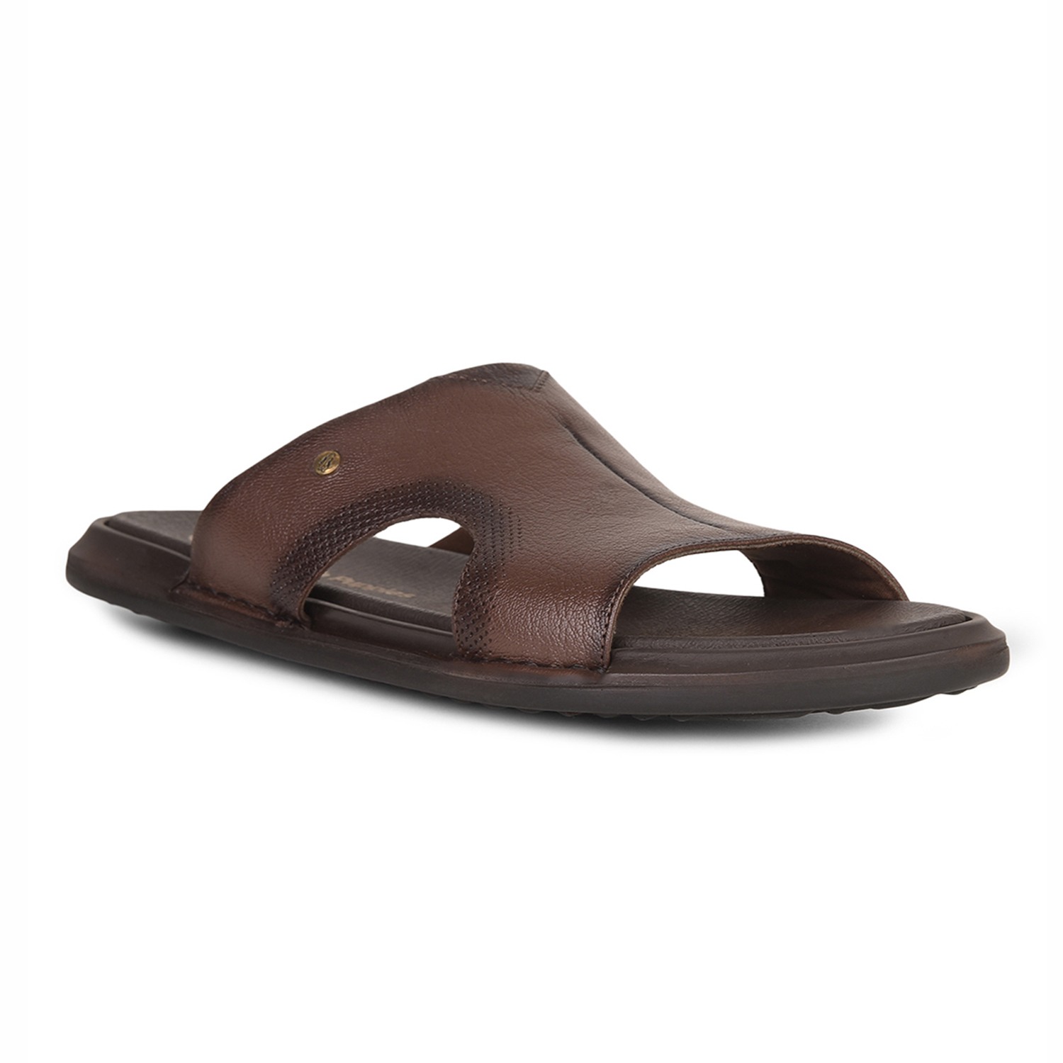 Men Allen Mule Brown Slippers